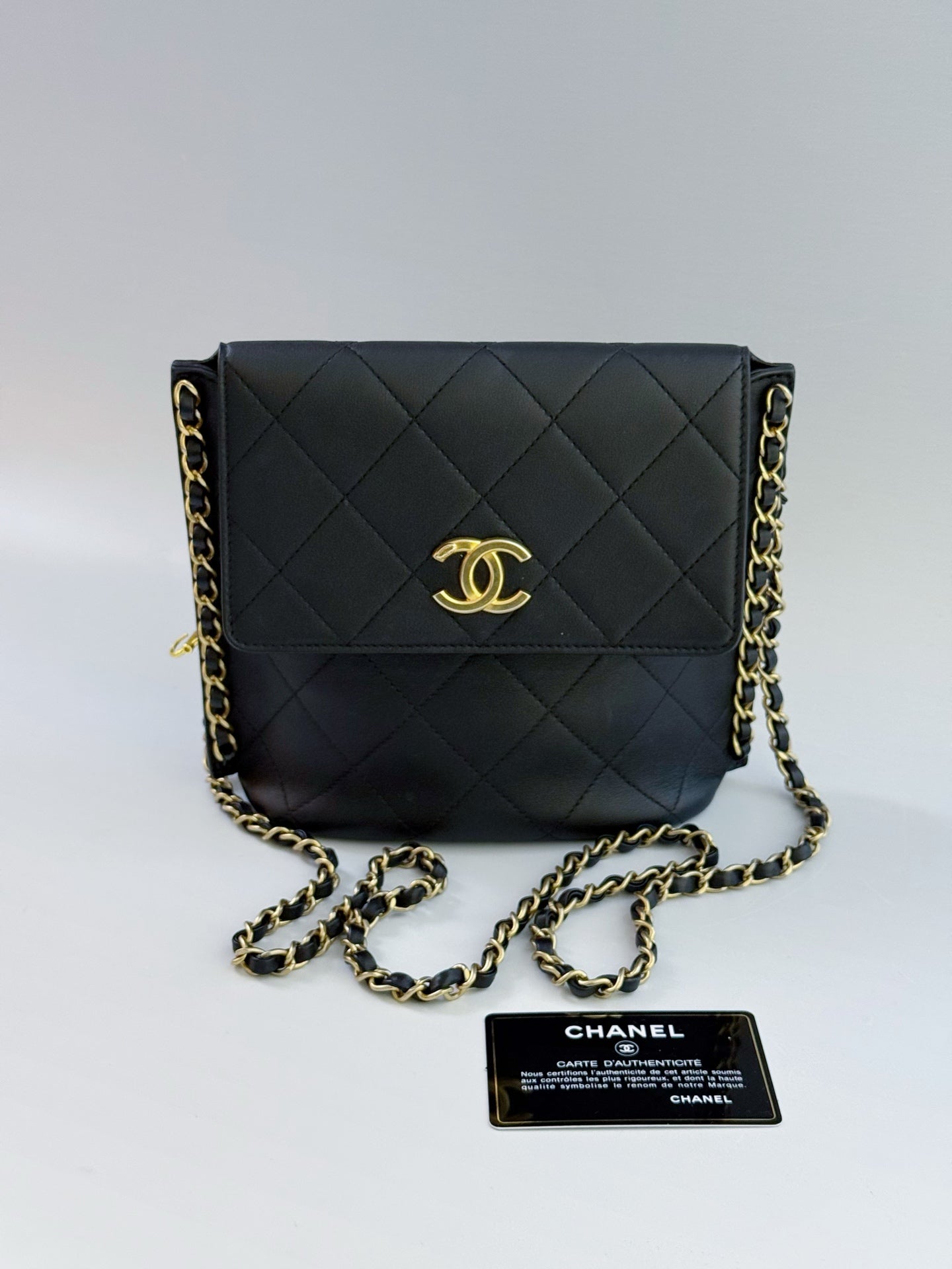 Chanel - Other - Leather - Black - (mini)