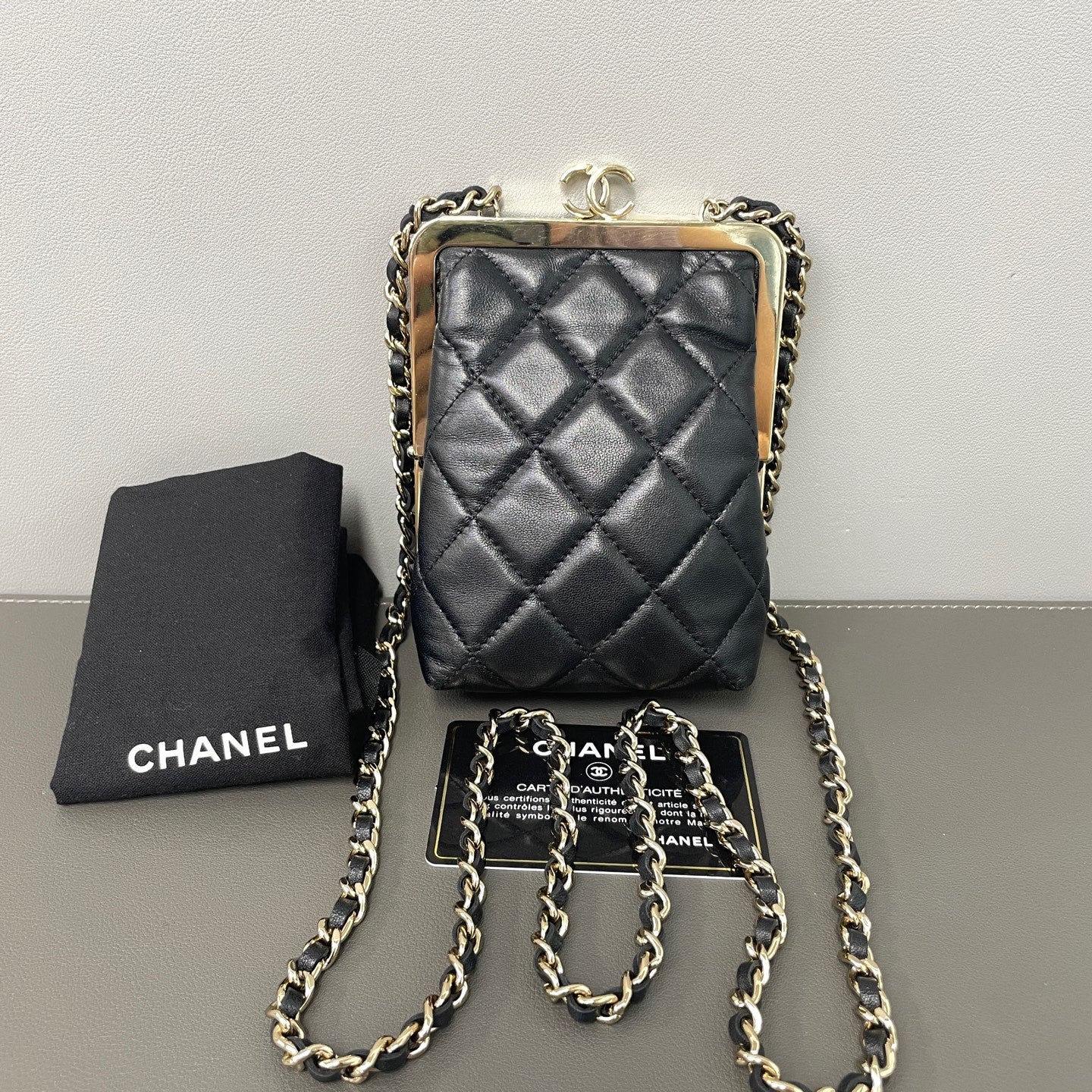 Chanel - Other - Leather - Black - (mini)