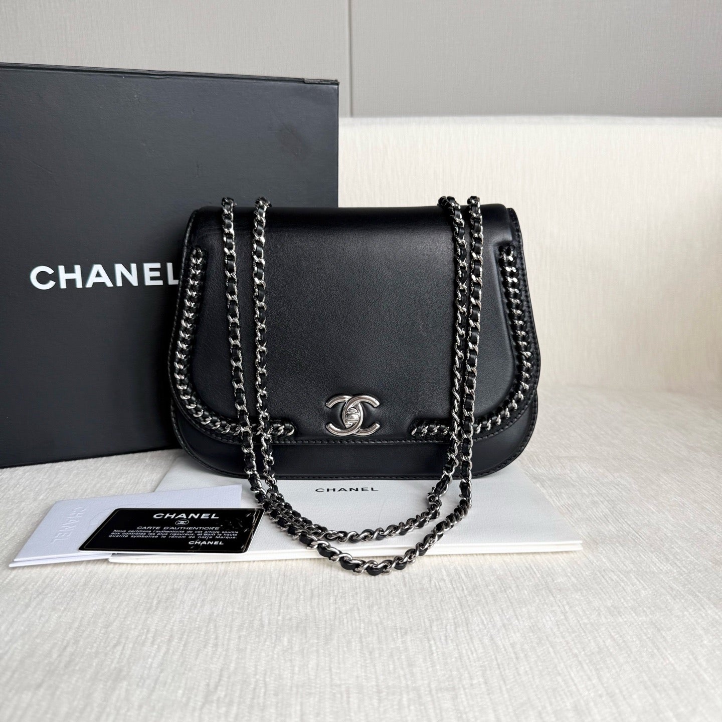 Chanel - Other - Leather - Black - (mini)