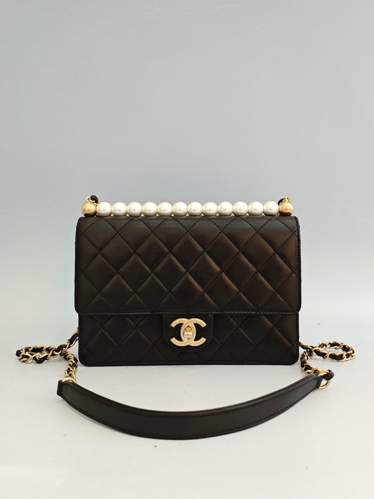 Chanel - Other - Leather - Black - (mini)