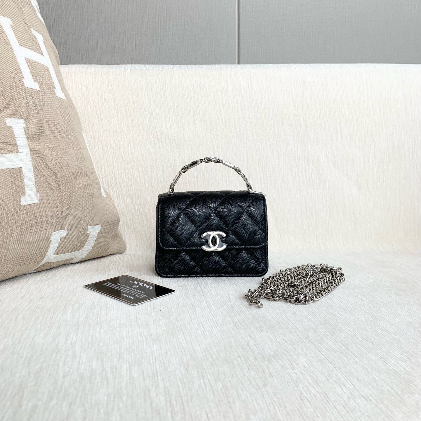 Chanel - Other - Leather - Black - (mini)