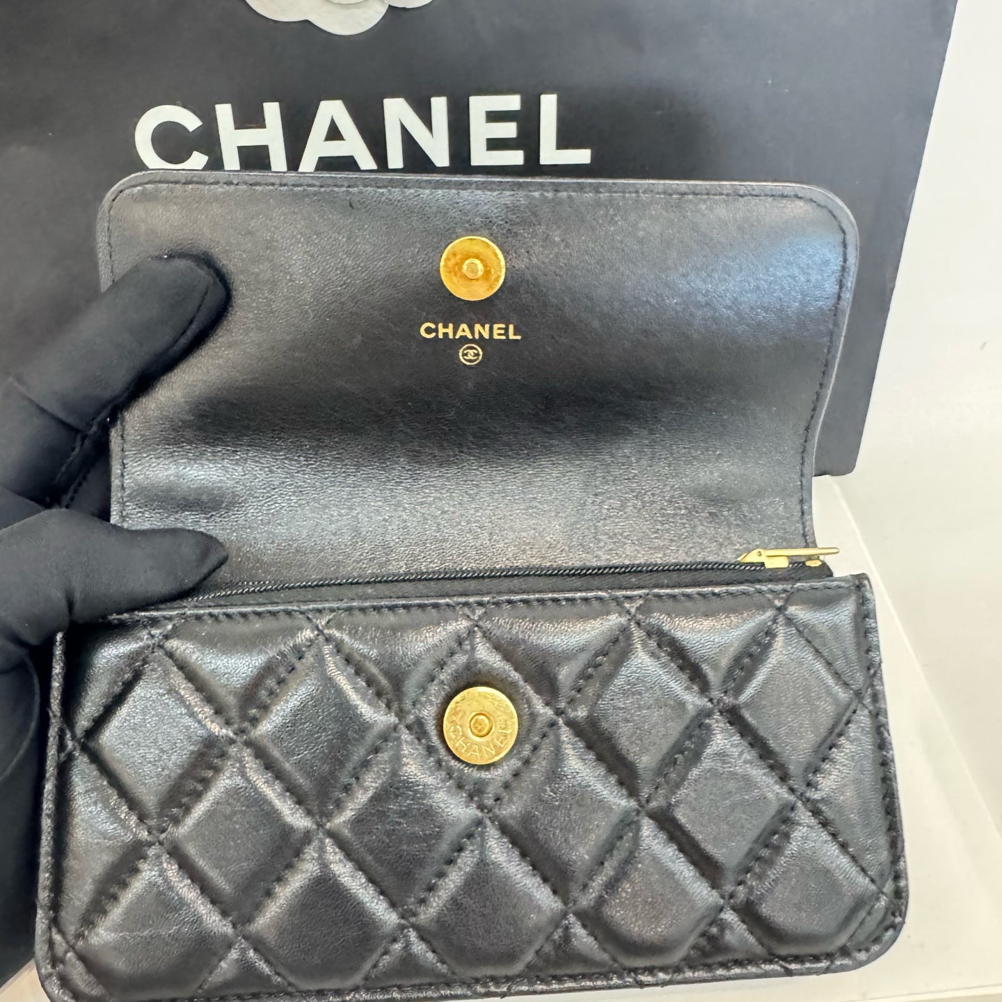 Chanel - Other - Leather - Black - (mini)