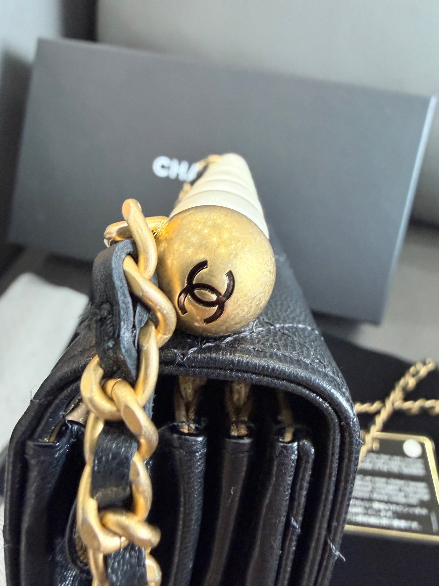 Chanel - Other - Leather - Black - (mini)