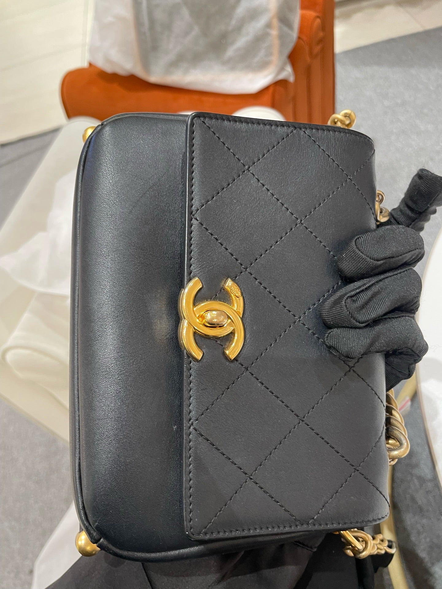 Chanel - Other - Leather - Black - (mini)