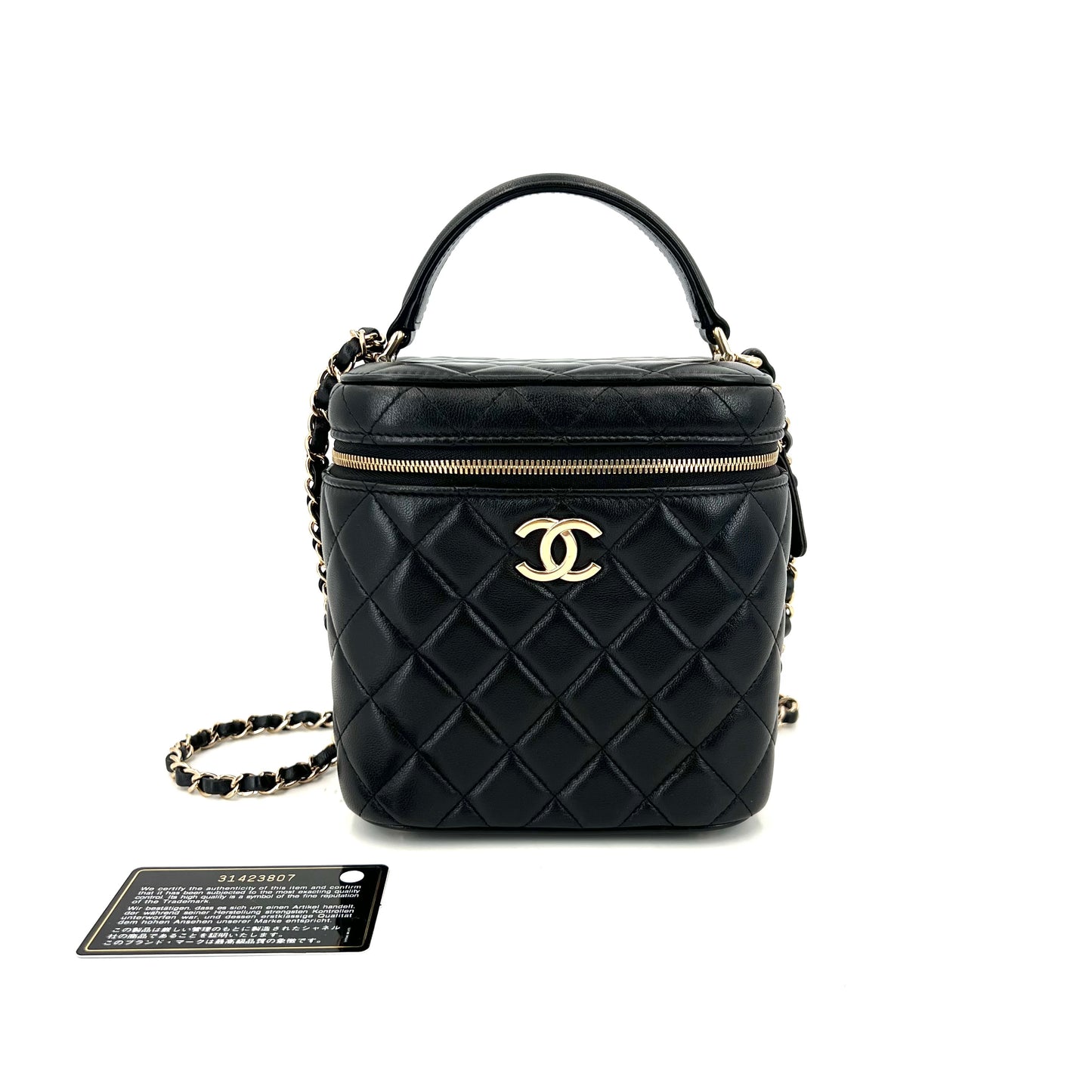 Chanel - Other - Leather - Black - (small)