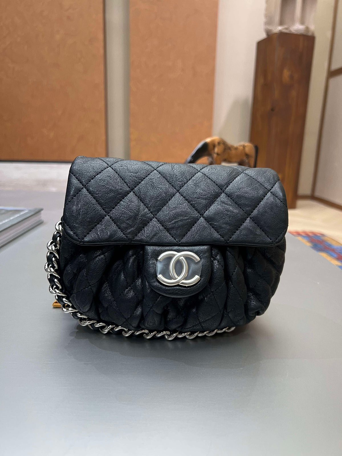 Chanel - Other - Leather - Black - (small)