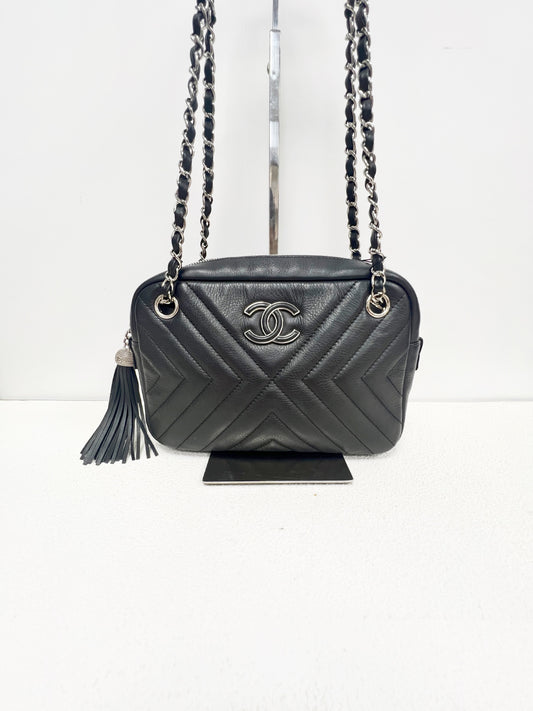 Chanel - Other - Leather - Black - (small)