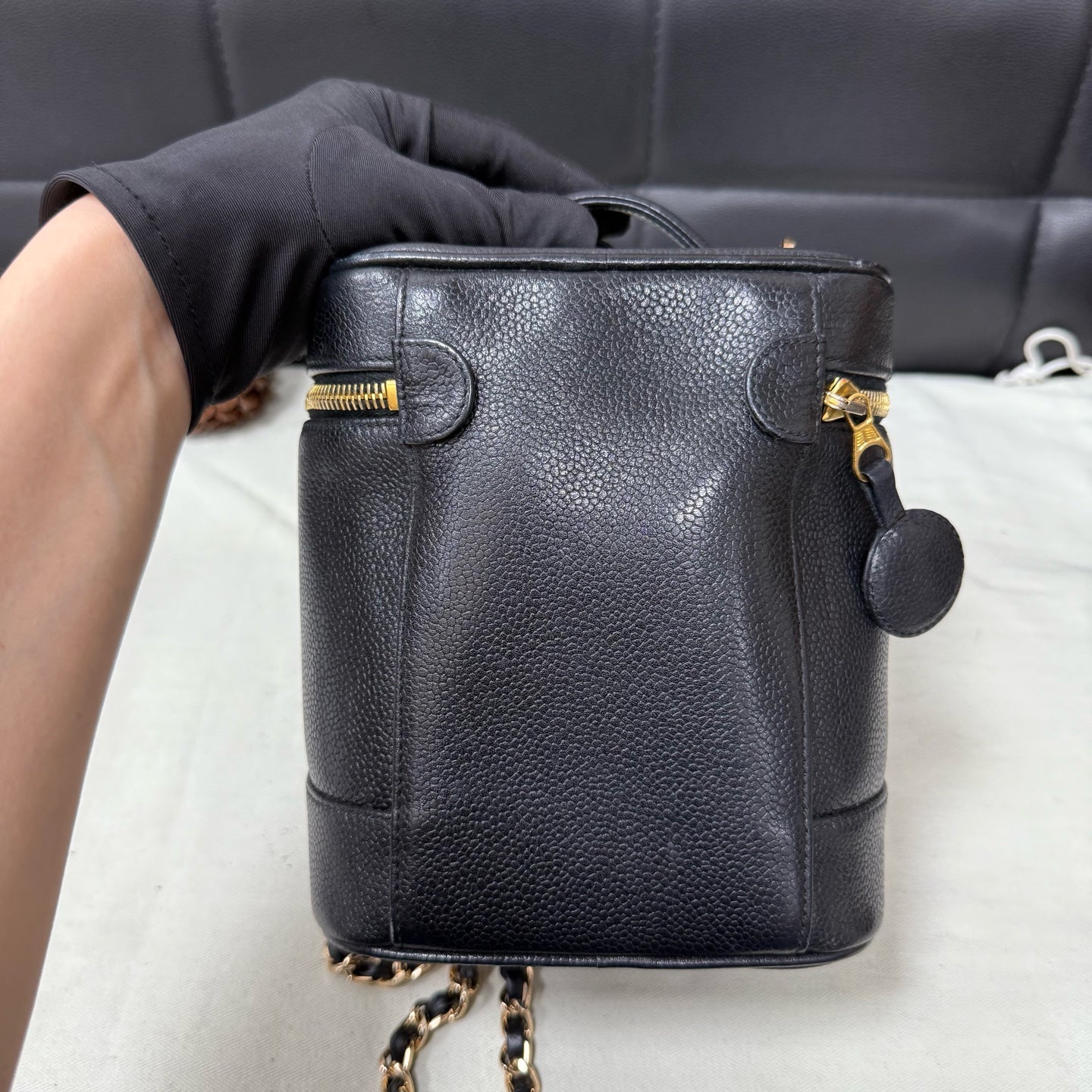 Chanel - Other - Leather - Black - (small)