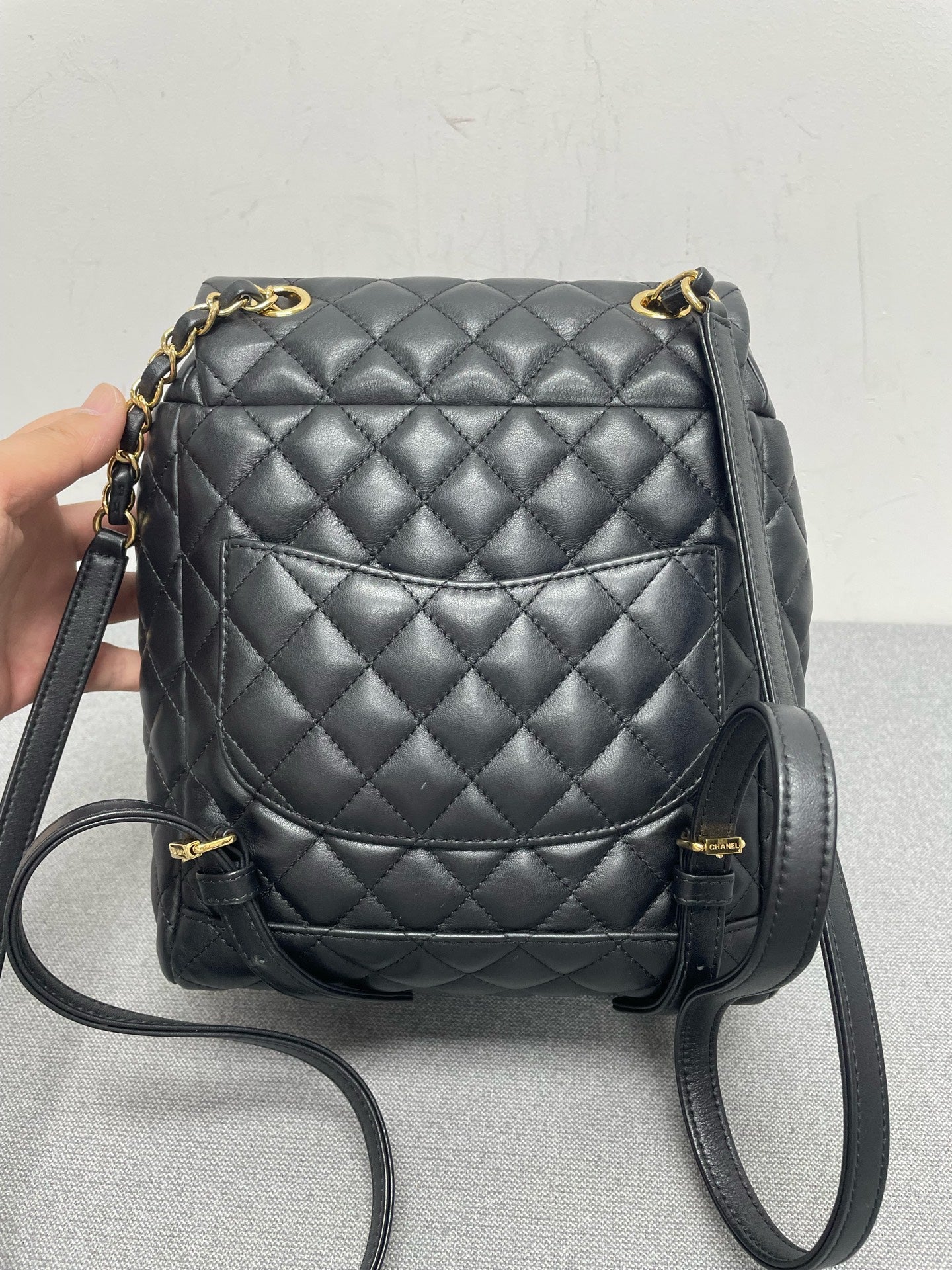 Chanel - Other - Leather - Black - (small)