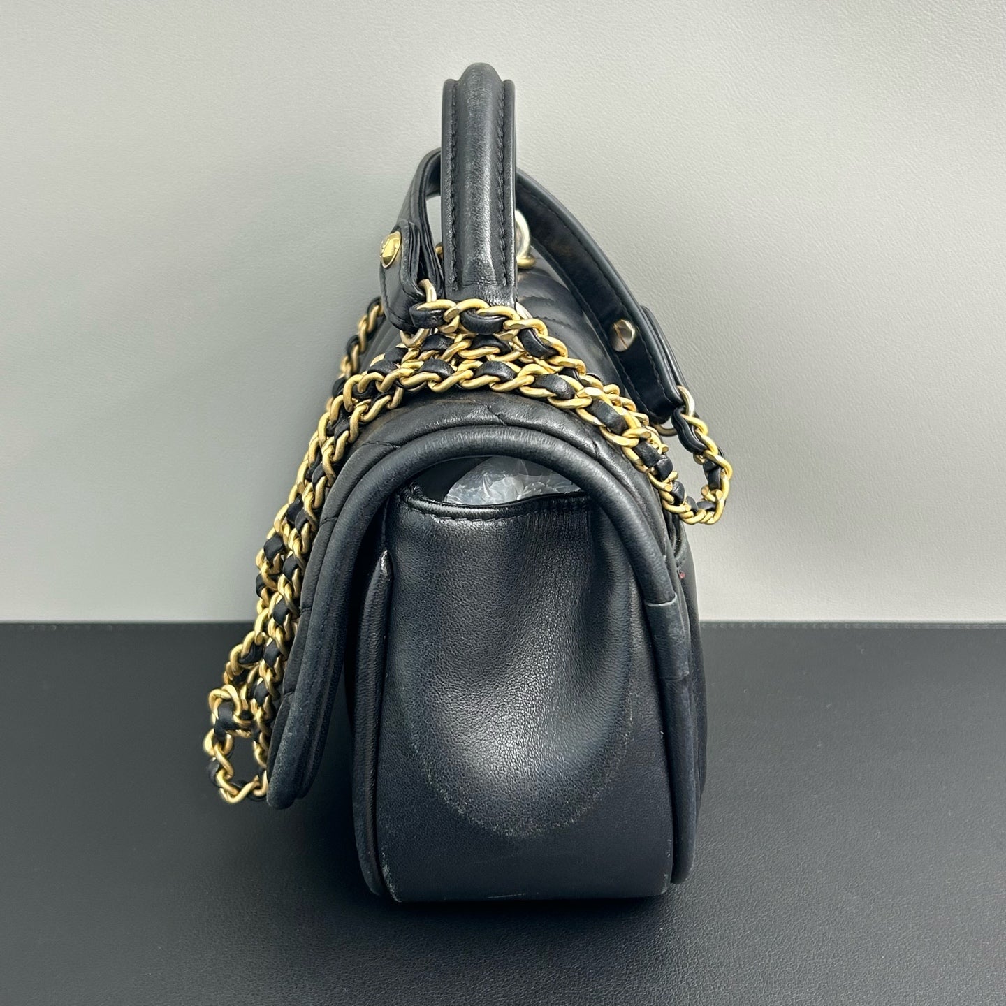 Chanel - Other - Leather - Black - (small)
