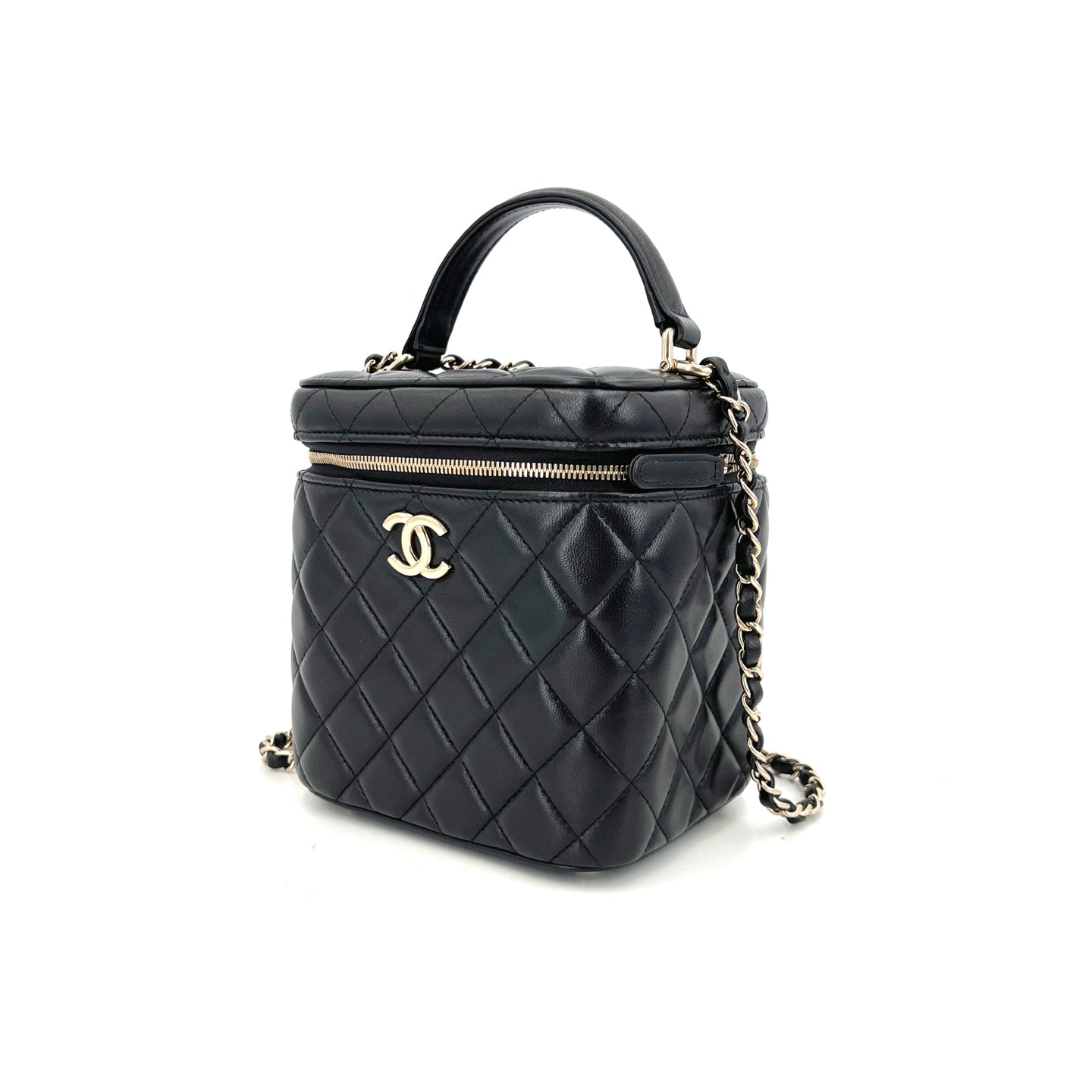 Chanel - Other - Leather - Black - (small)