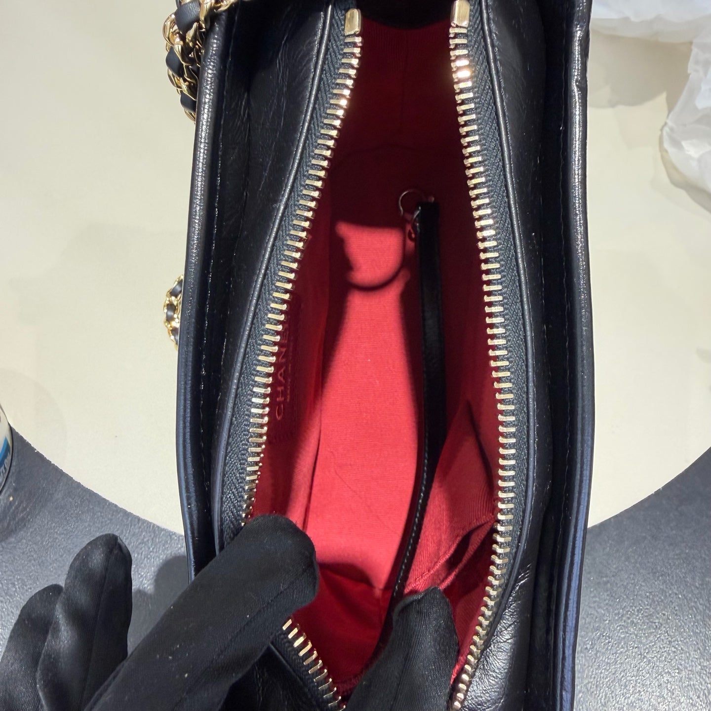 Chanel - Other - Leather - Black - (small)