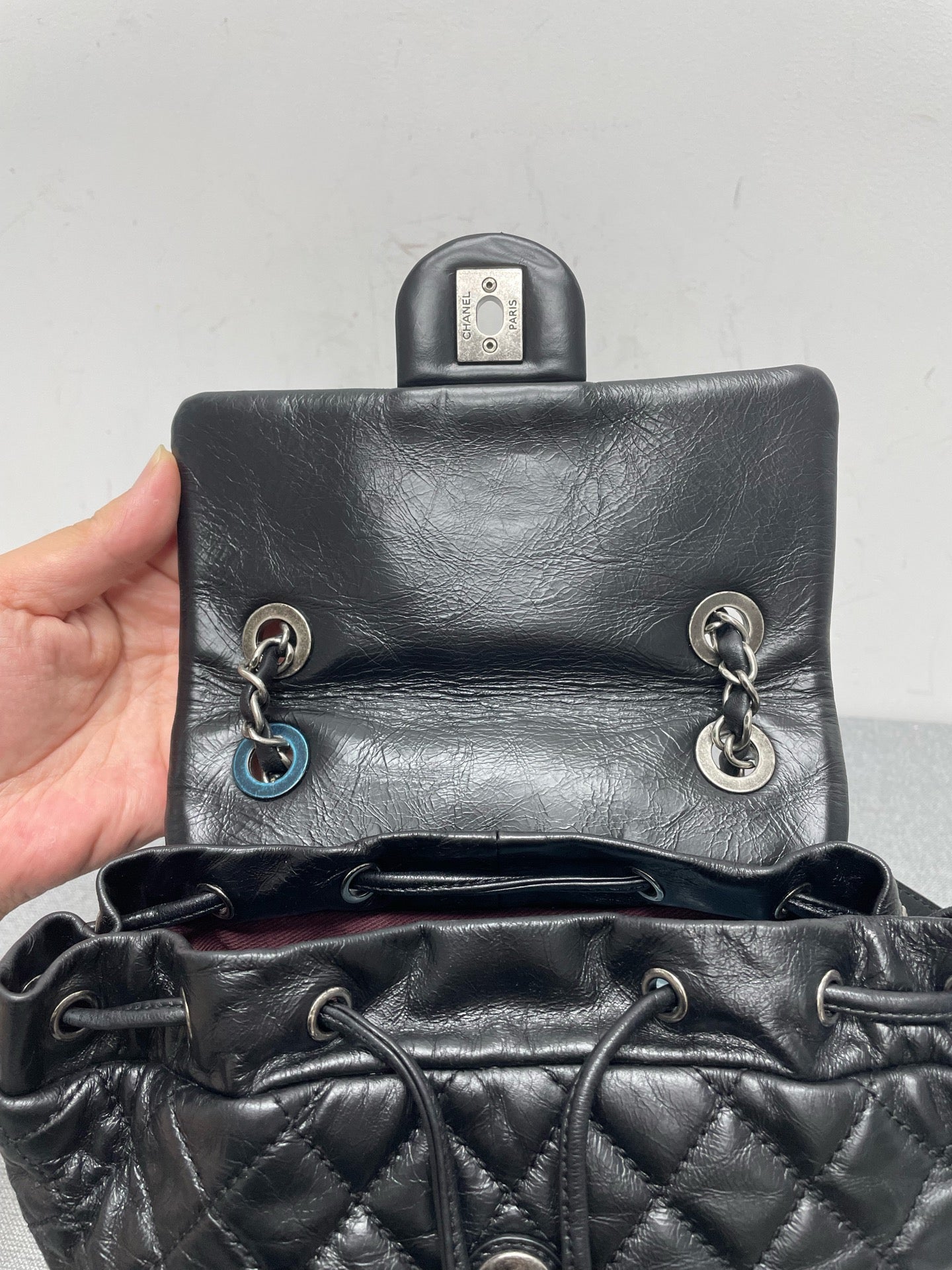 Chanel - Other - Leather - Black - (small)