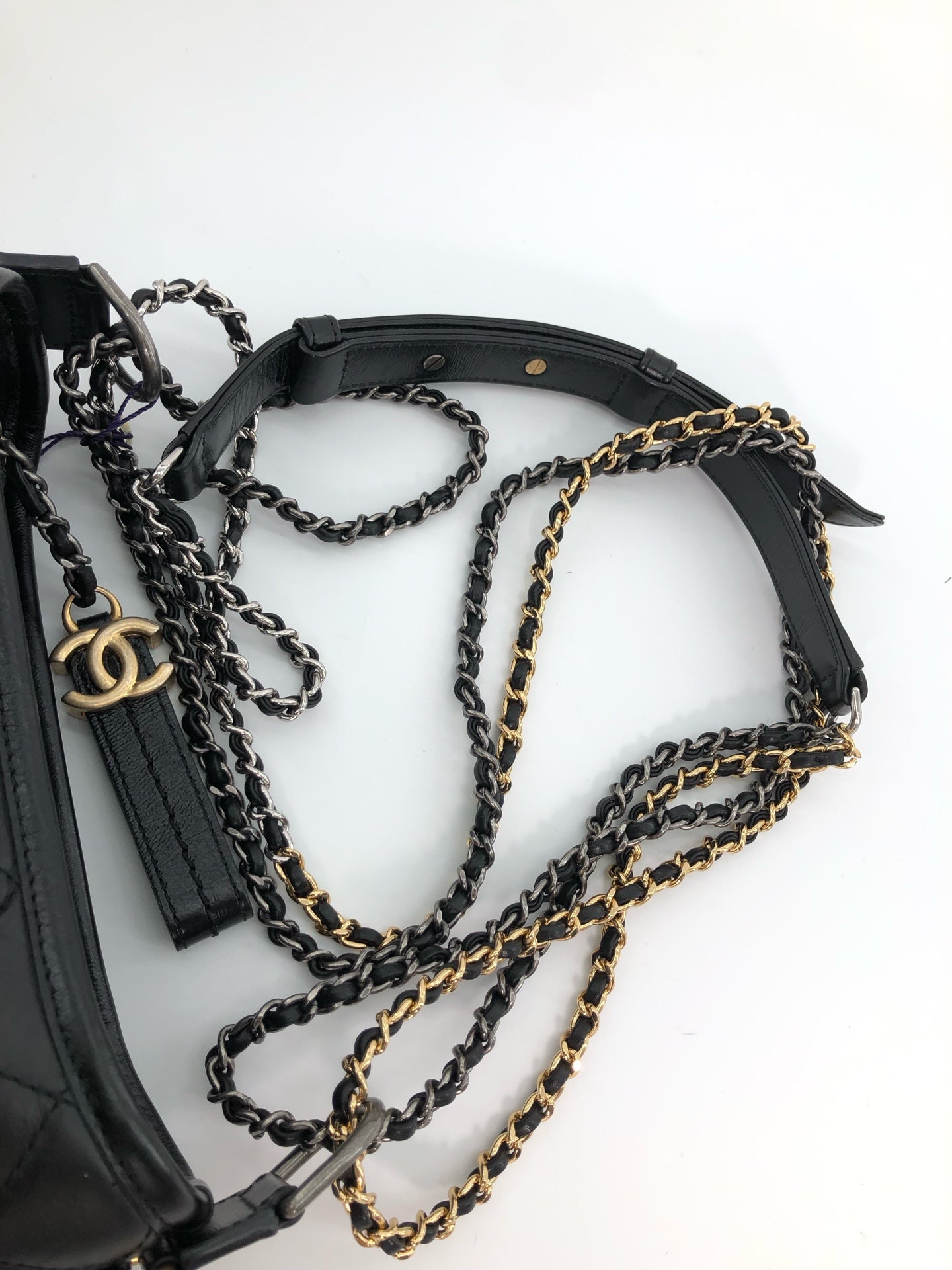 Chanel - Other - Leather - Black - (small)