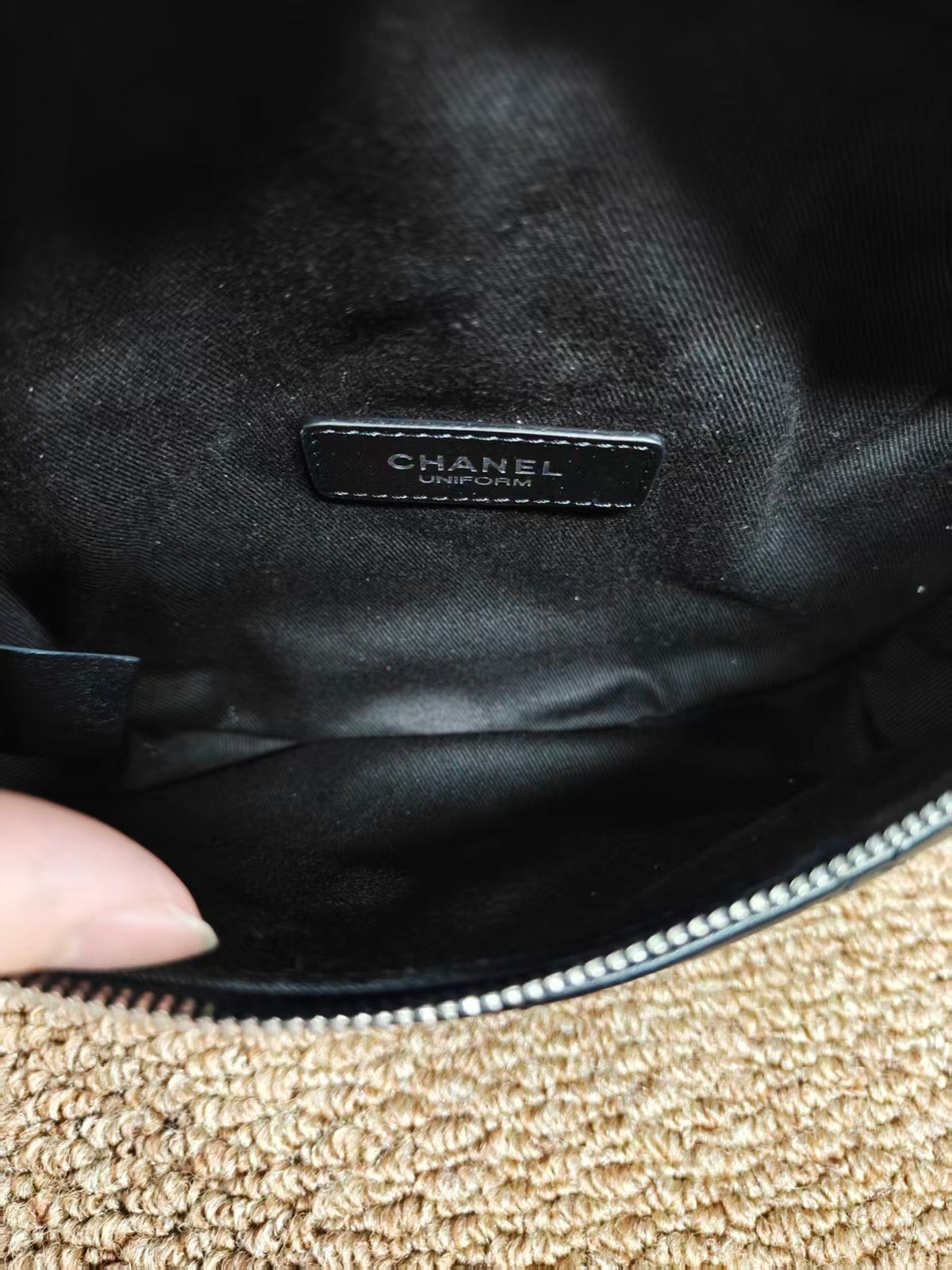 Chanel - Other - Leather - Black - (small)