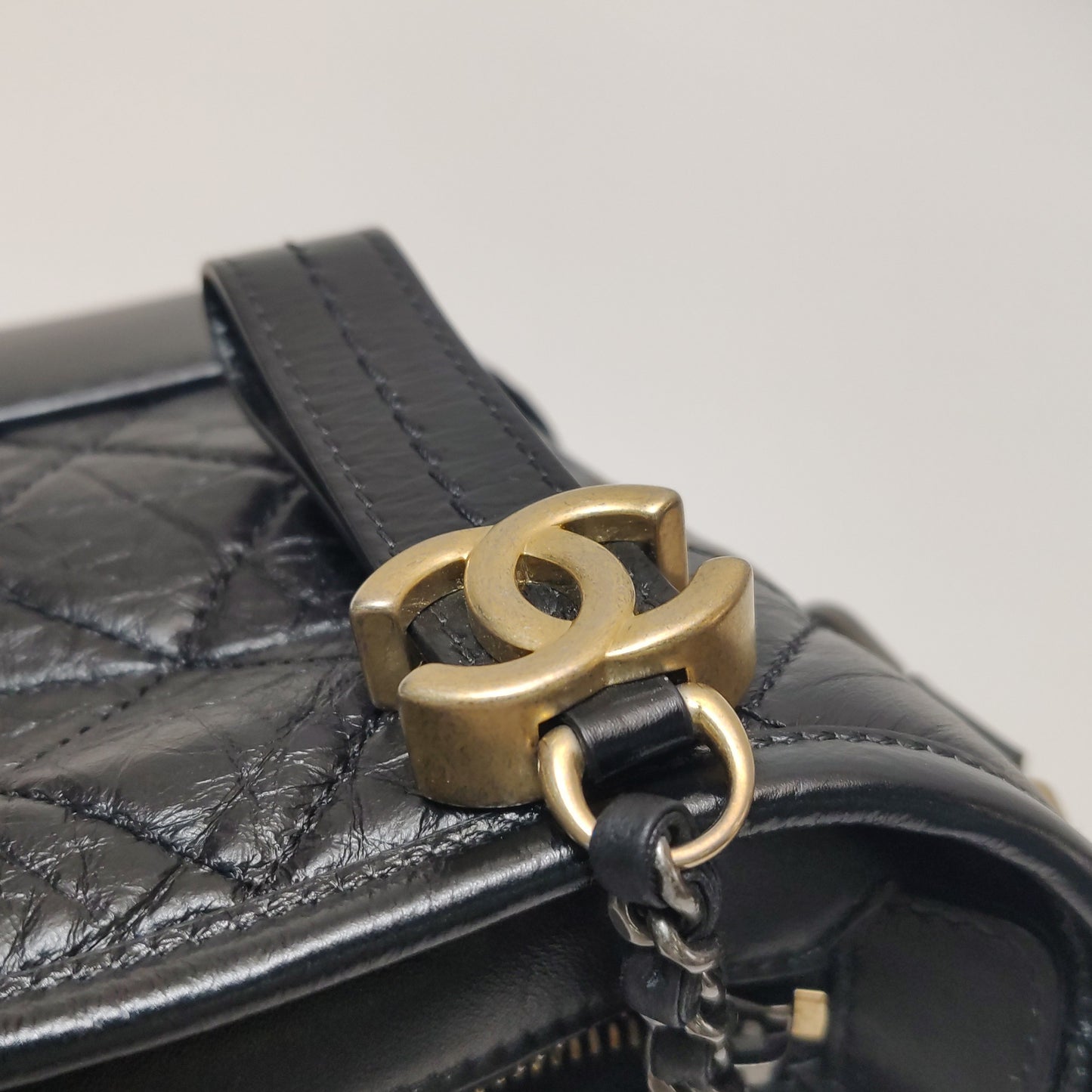 Chanel - Other - Leather - Black - (small)