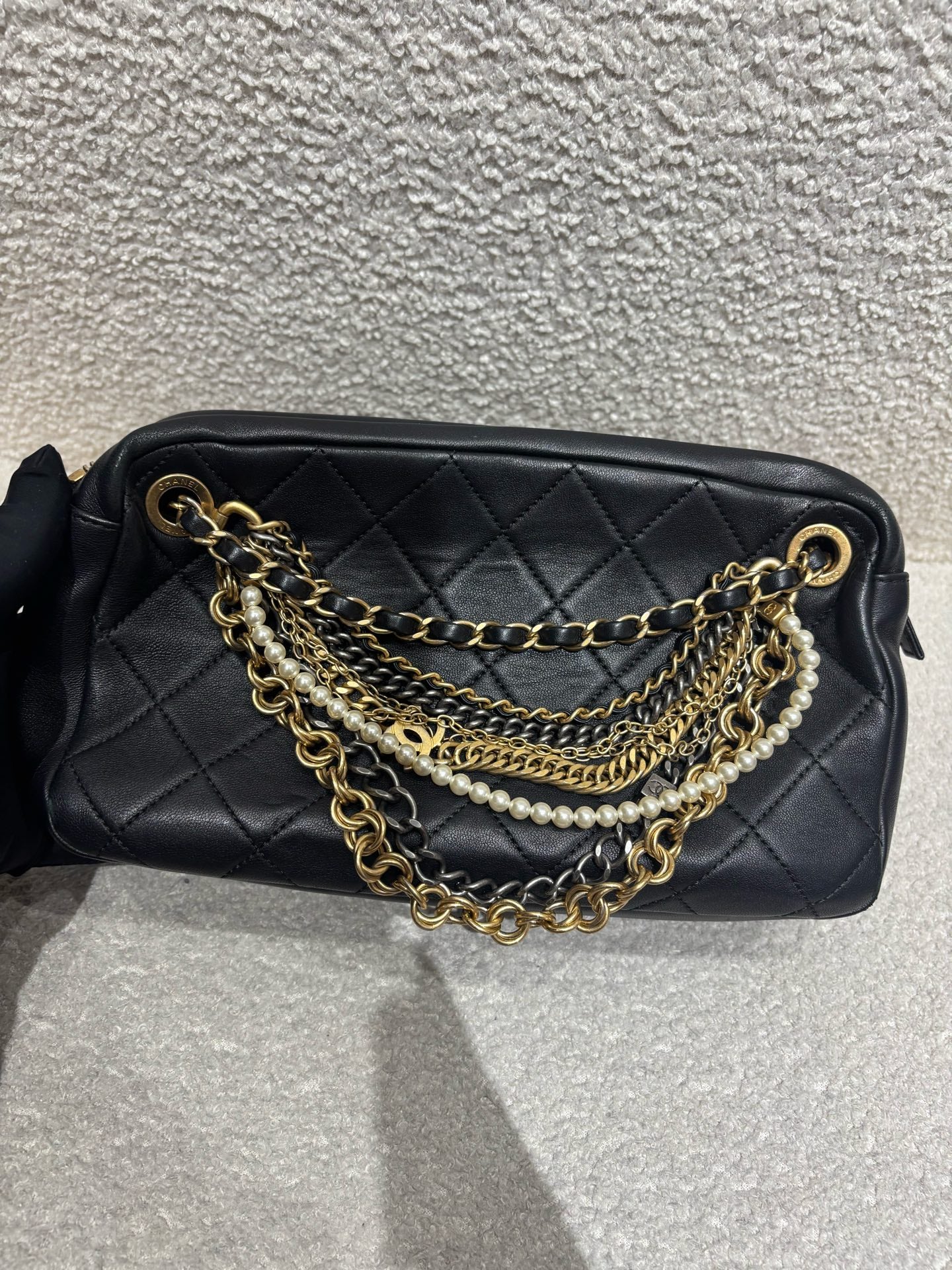 Chanel - Other - Leather - Black - (small)