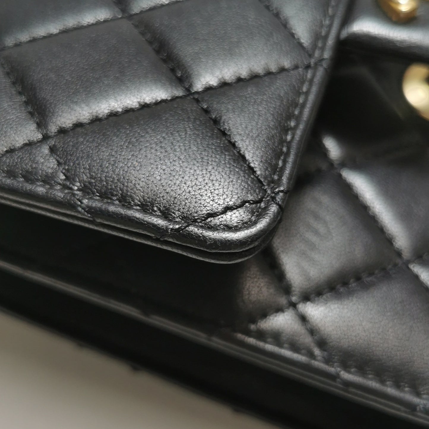 Chanel - Other - Leather - Black - (small)