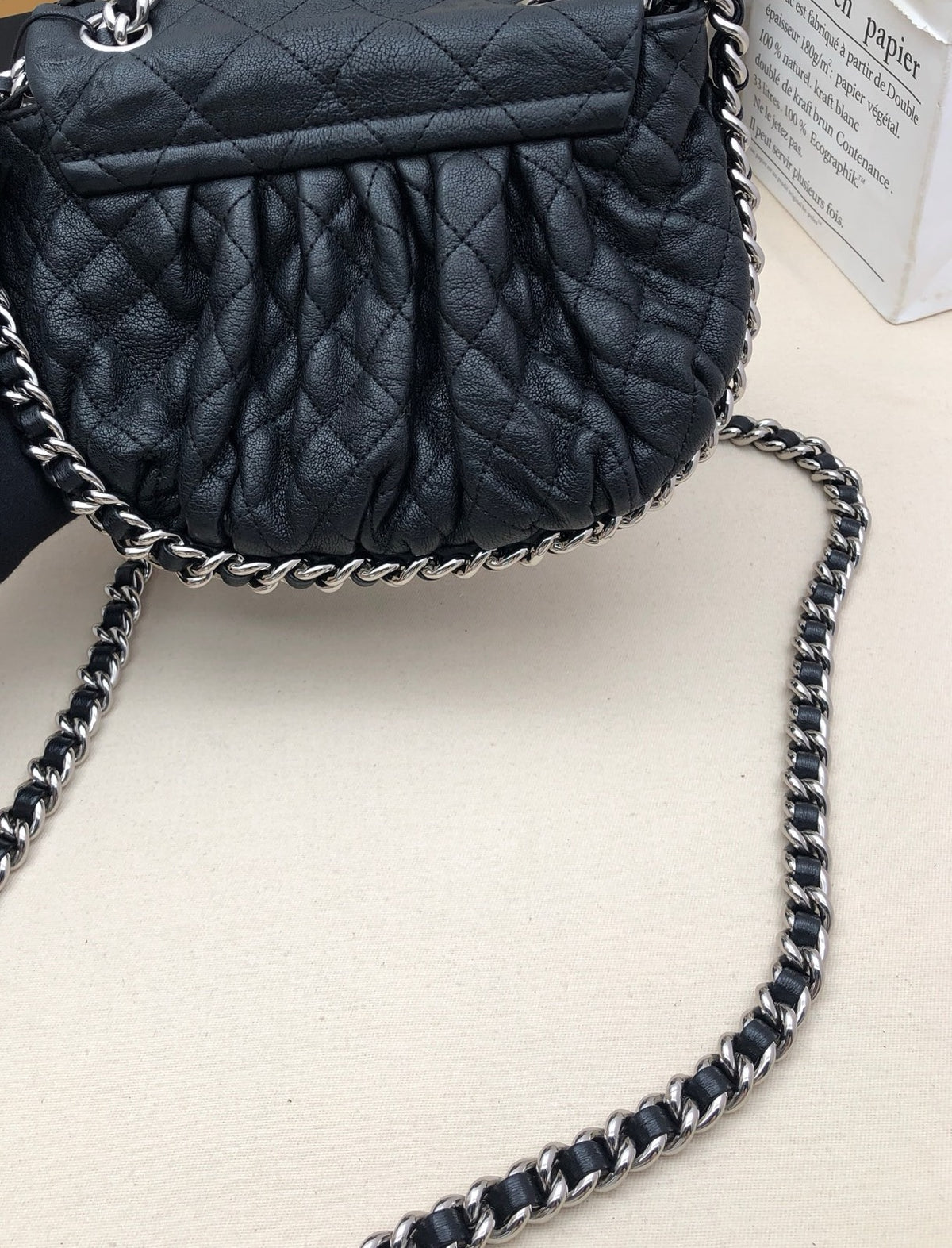 Chanel - Other - Leather - Black - (small)