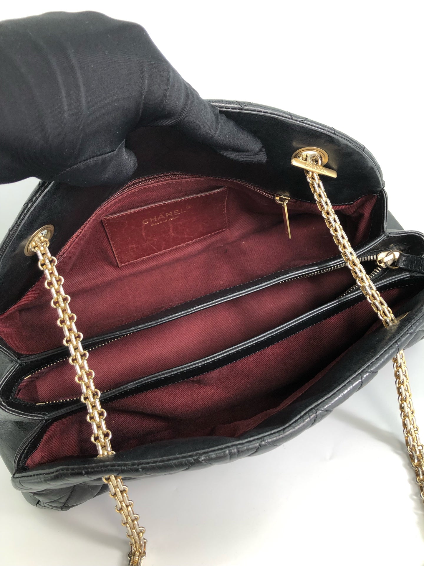 Chanel - Other - Leather - Black - (small)