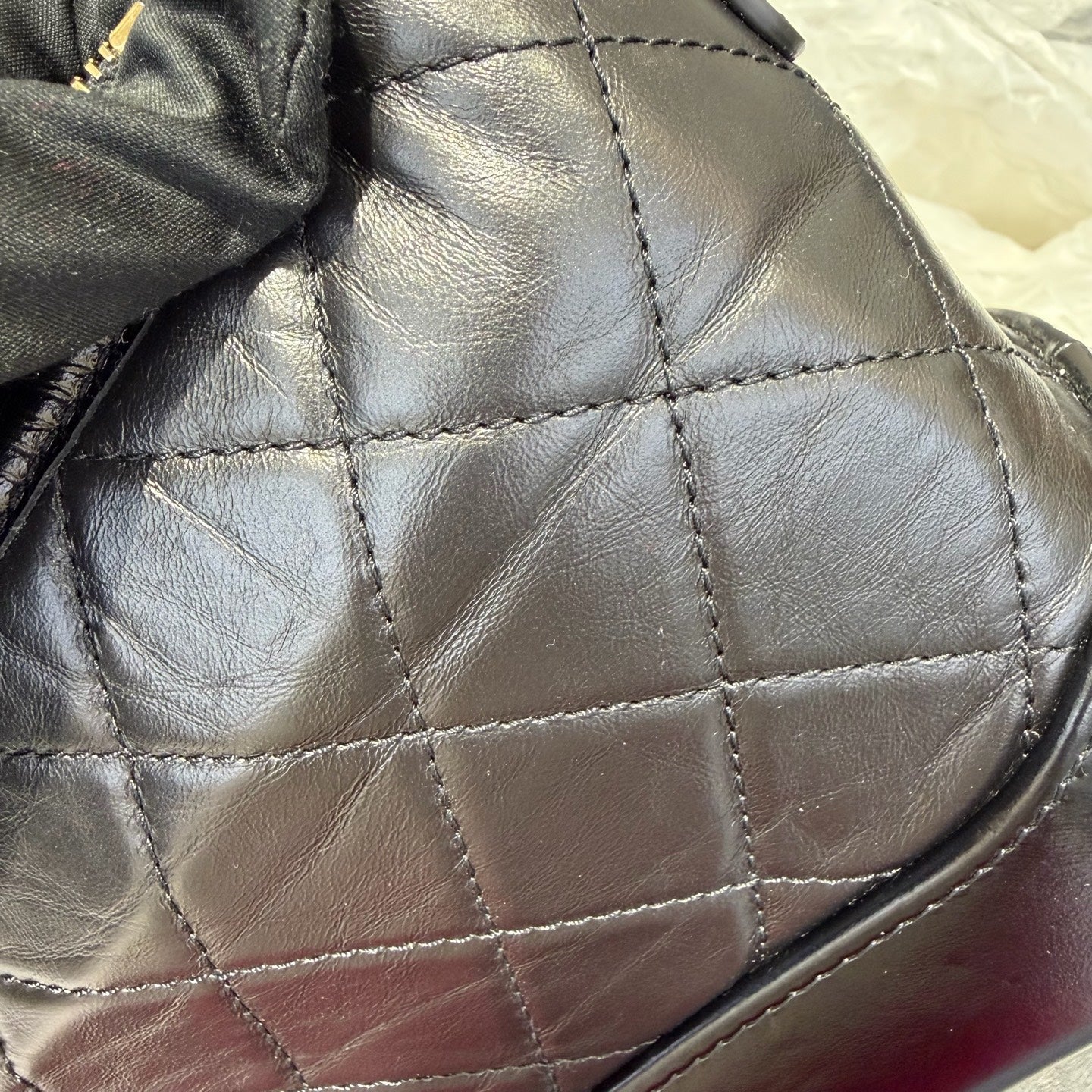 Chanel - Other - Leather - Black - (small)