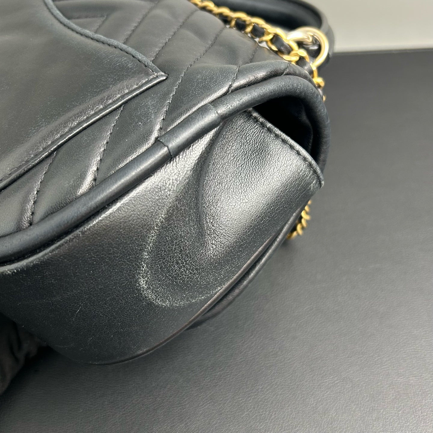 Chanel - Other - Leather - Black - (small)