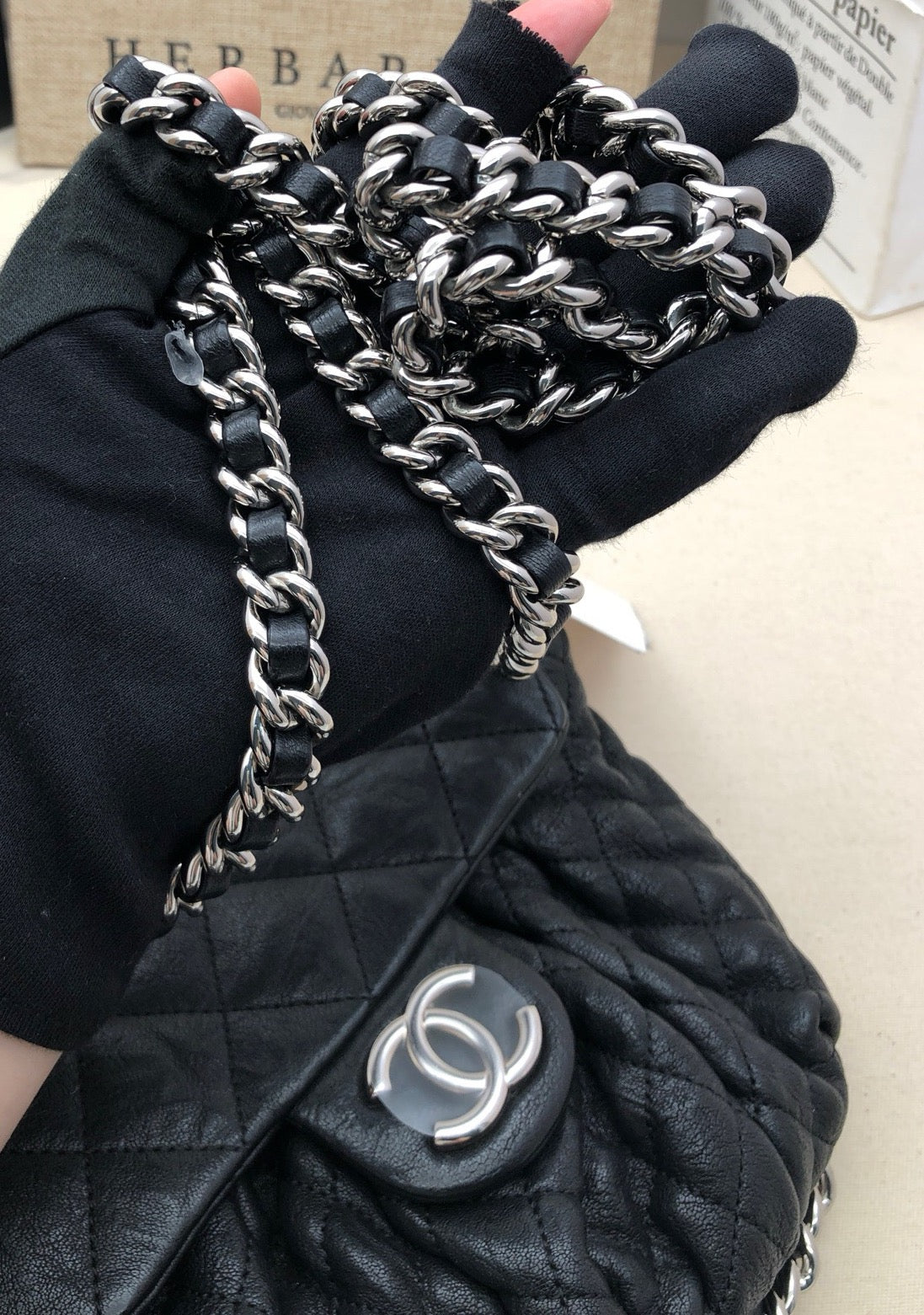 Chanel - Other - Leather - Black - (small)