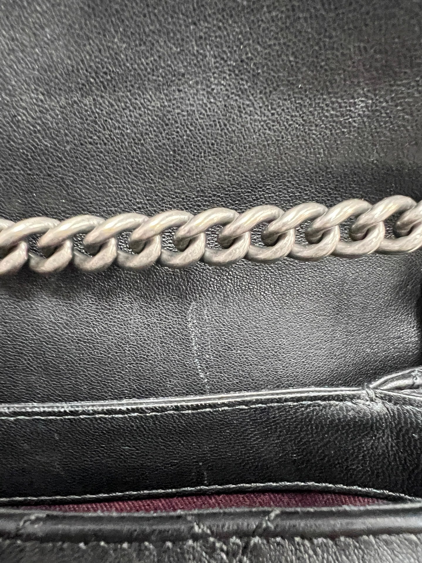 Chanel - Other - Leather - Black - (small)