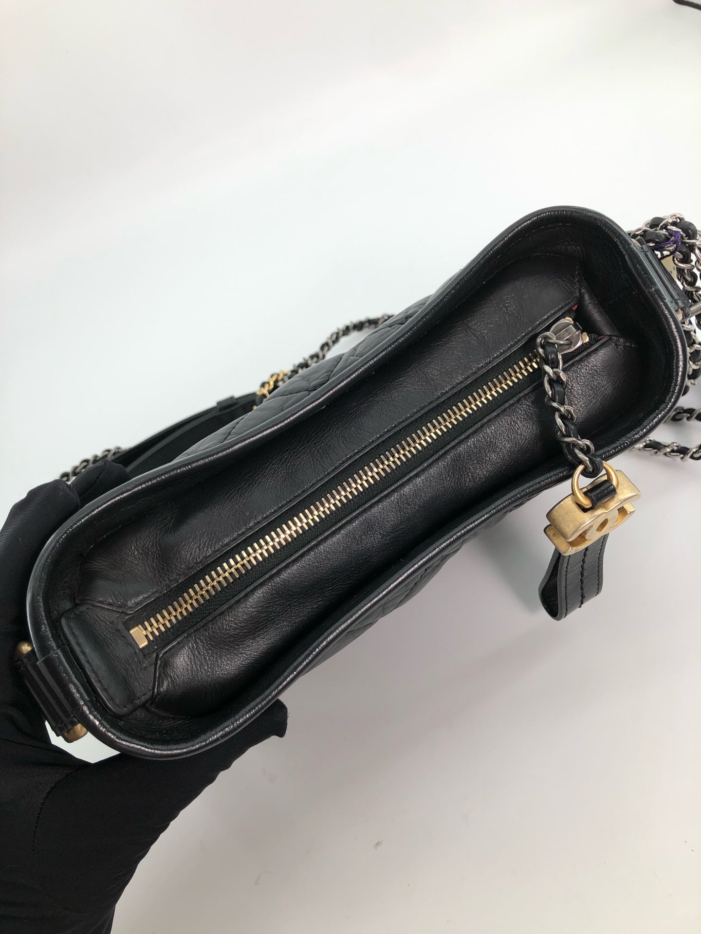Chanel - Other - Leather - Black - (small)