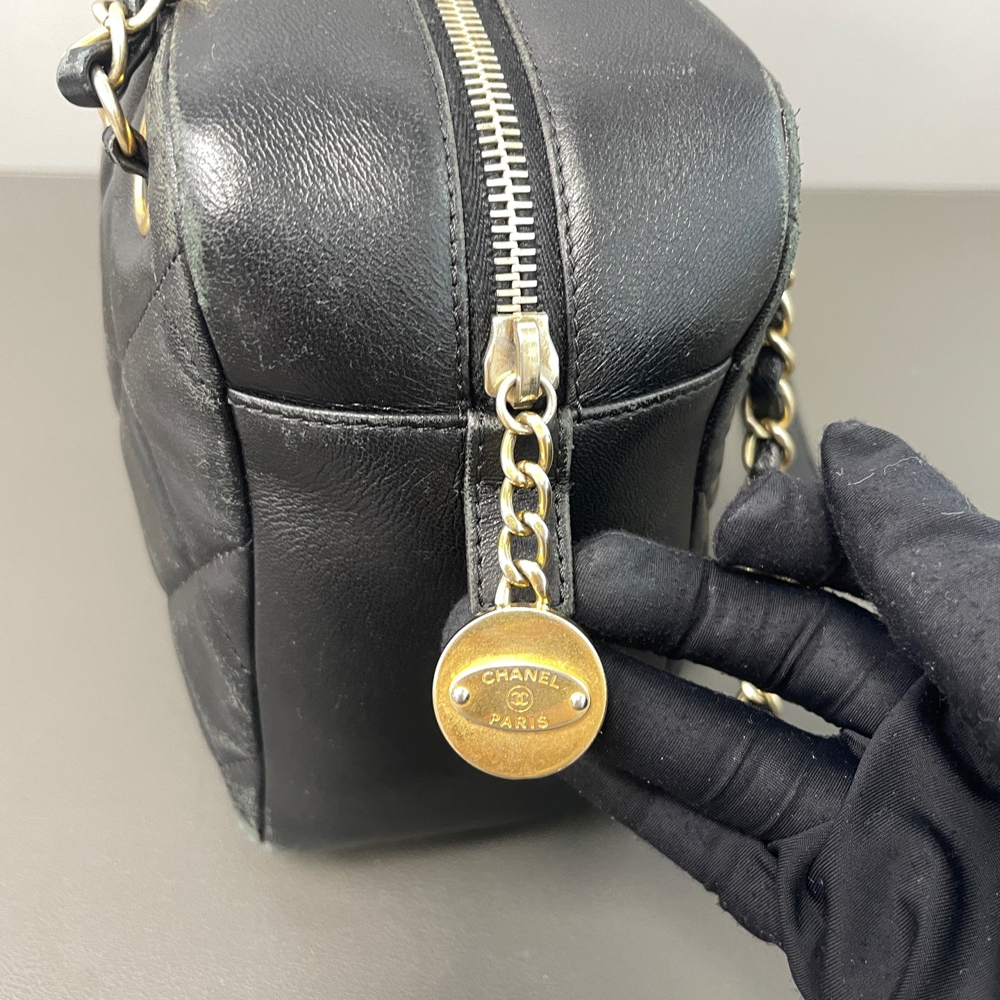 Chanel - Other - Leather - Black - (small)