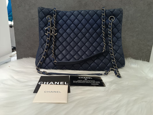 Chanel - Other - Leather - Blue - (Large)