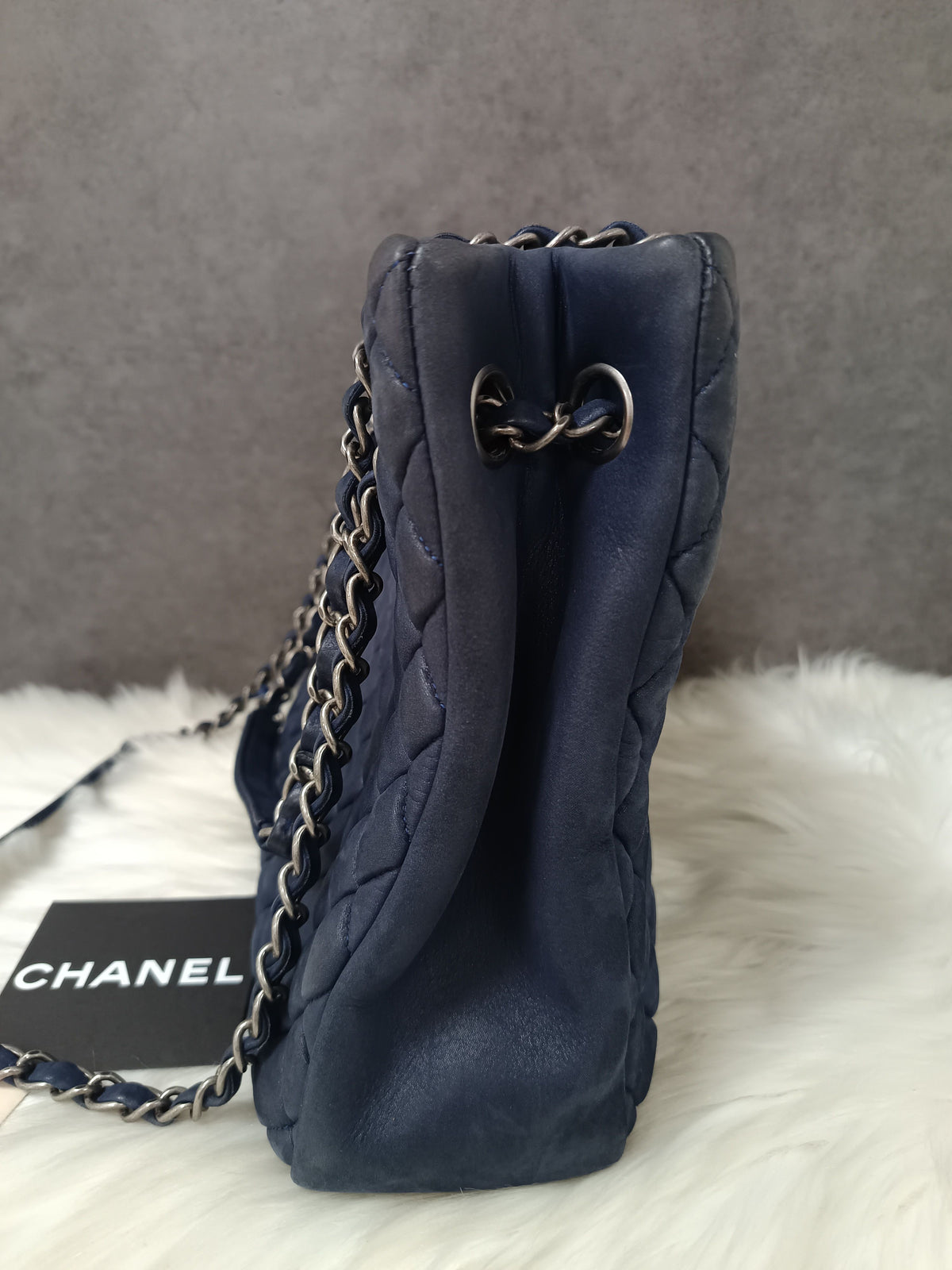 Chanel - Other - Leather - Blue - (Large)
