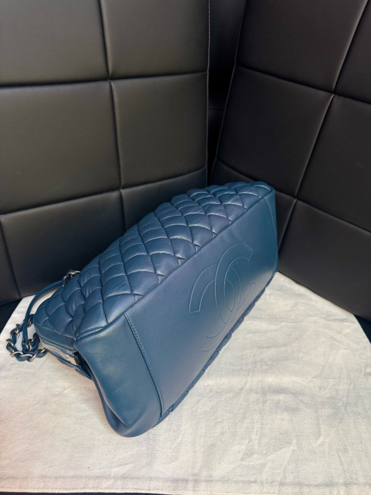 Chanel - Other - Leather - Blue - (large)