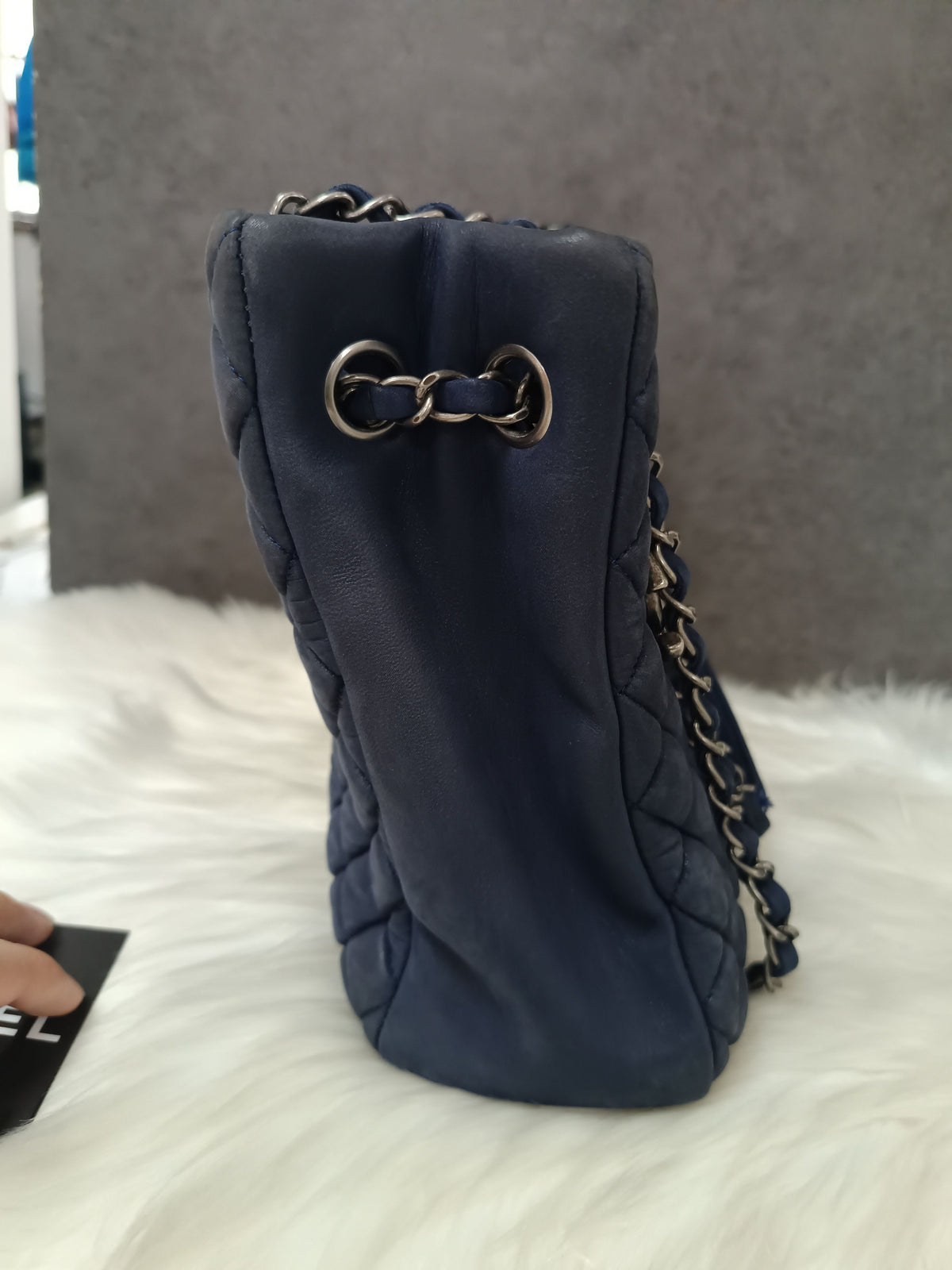 Chanel - Other - Leather - Blue - (Large)