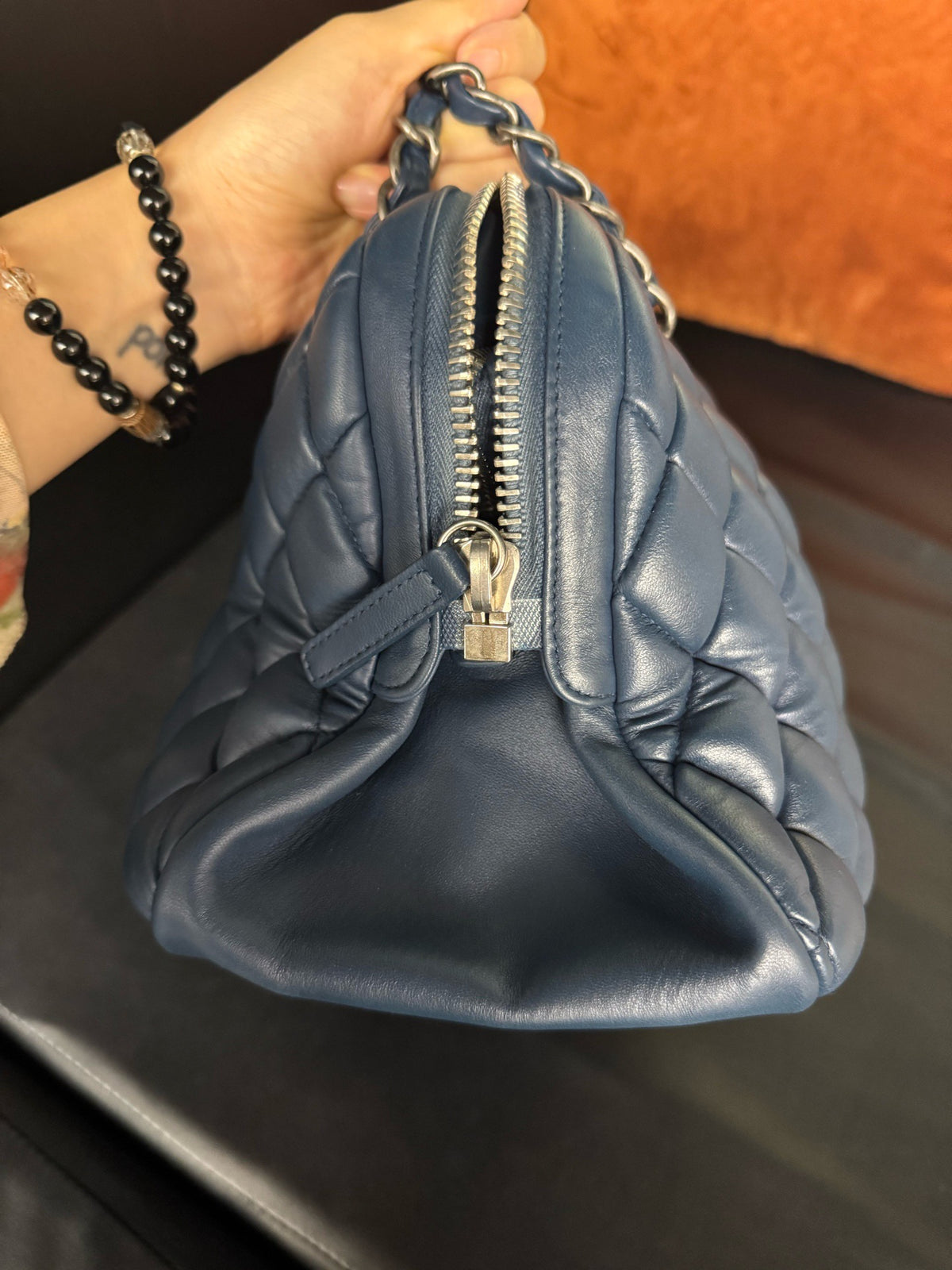 Chanel - Other - Leather - Blue - (large)