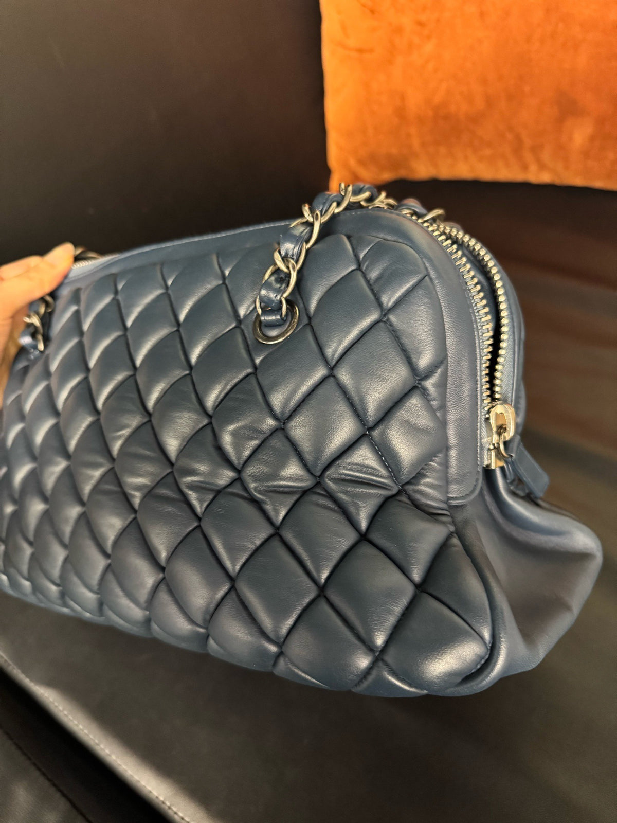 Chanel - Other - Leather - Blue - (large)