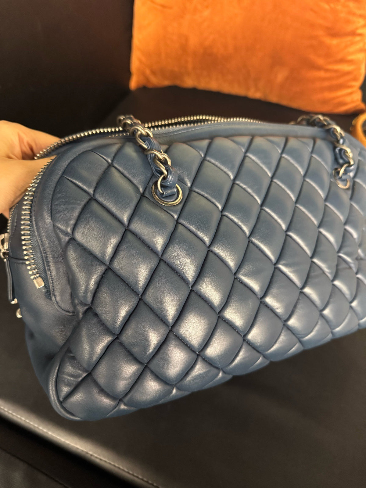 Chanel - Other - Leather - Blue - (large)