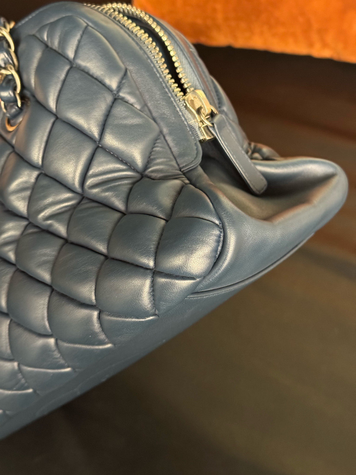 Chanel - Other - Leather - Blue - (large)