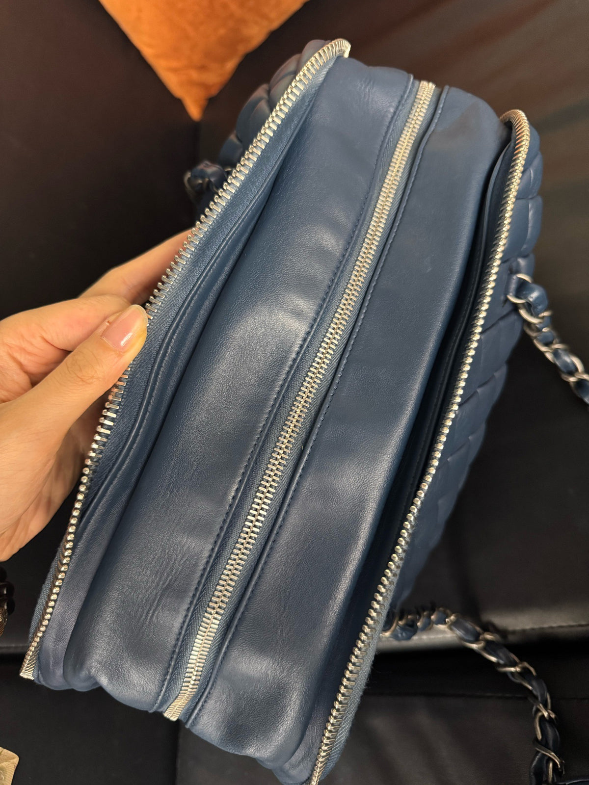 Chanel - Other - Leather - Blue - (large)