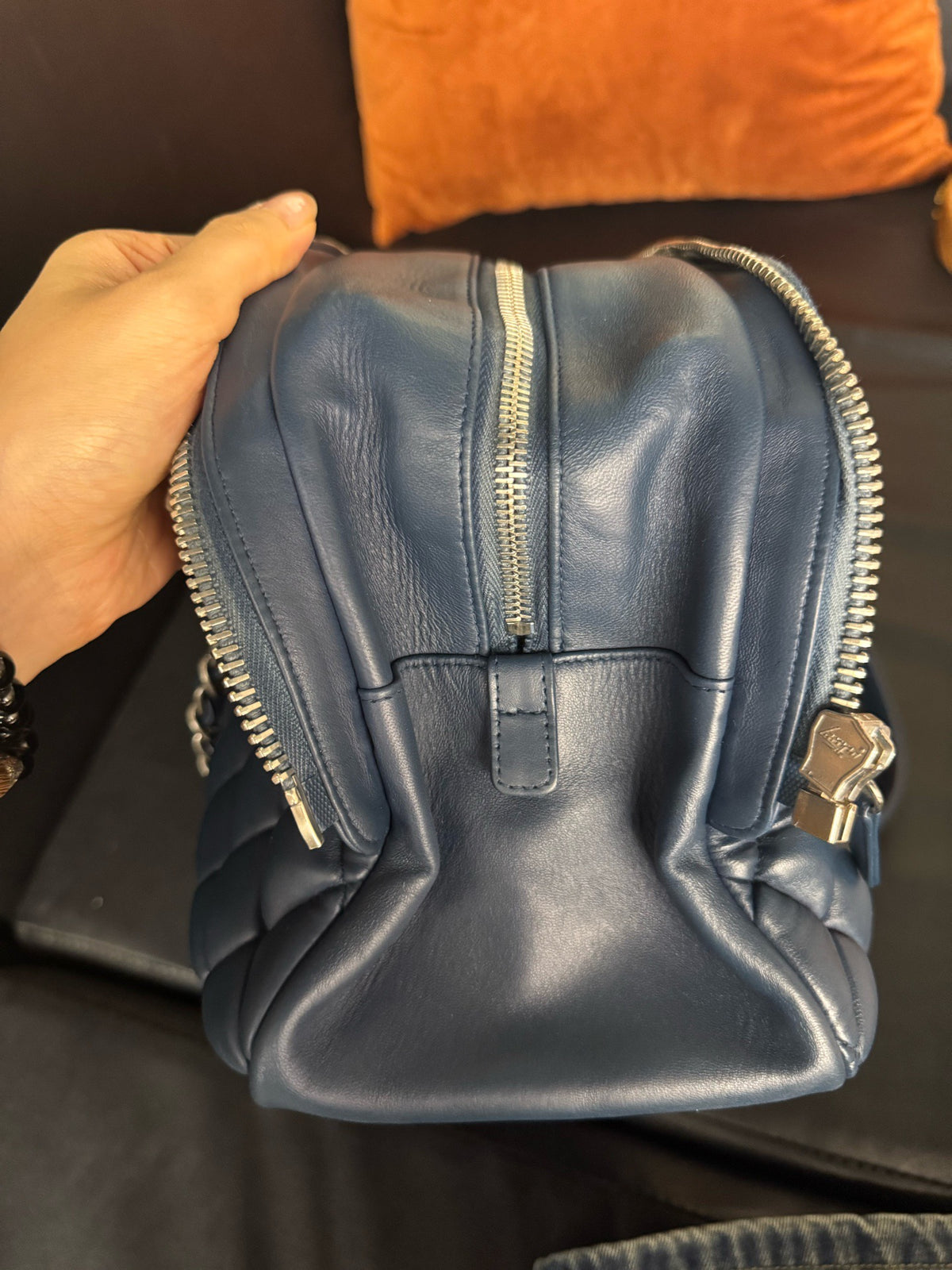 Chanel - Other - Leather - Blue - (large)