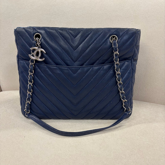 Chanel - Other - Leather - Blue - (medium)