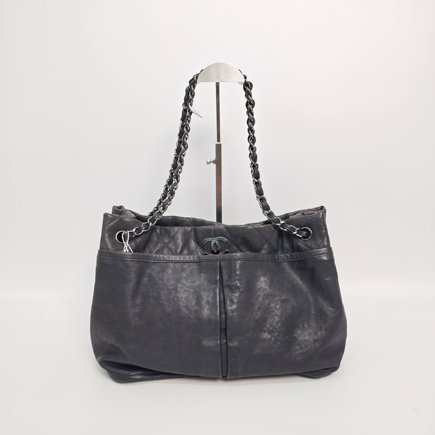 Chanel - Other - Leather - Blue - (medium)