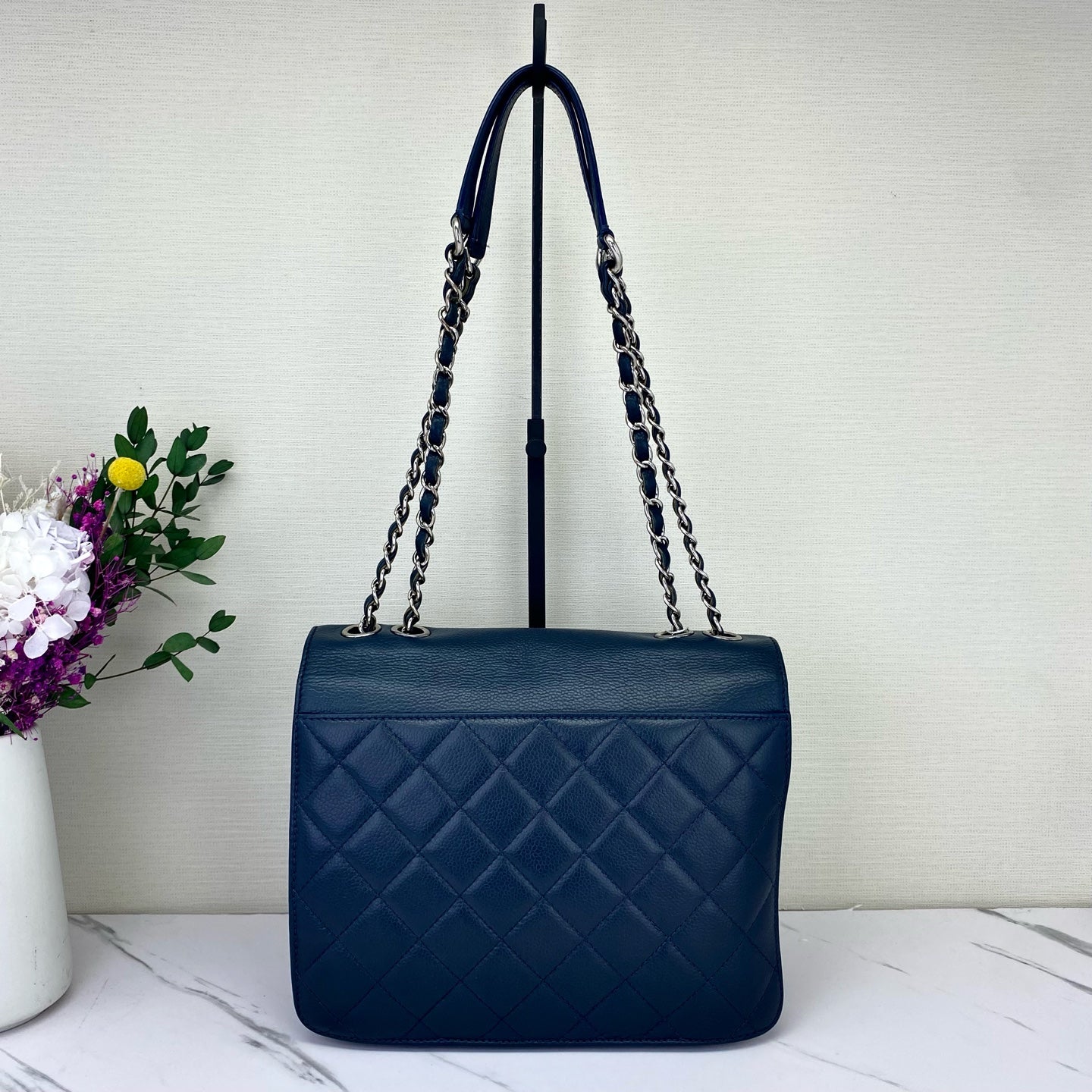 Chanel - Other - Leather - Blue - (medium)