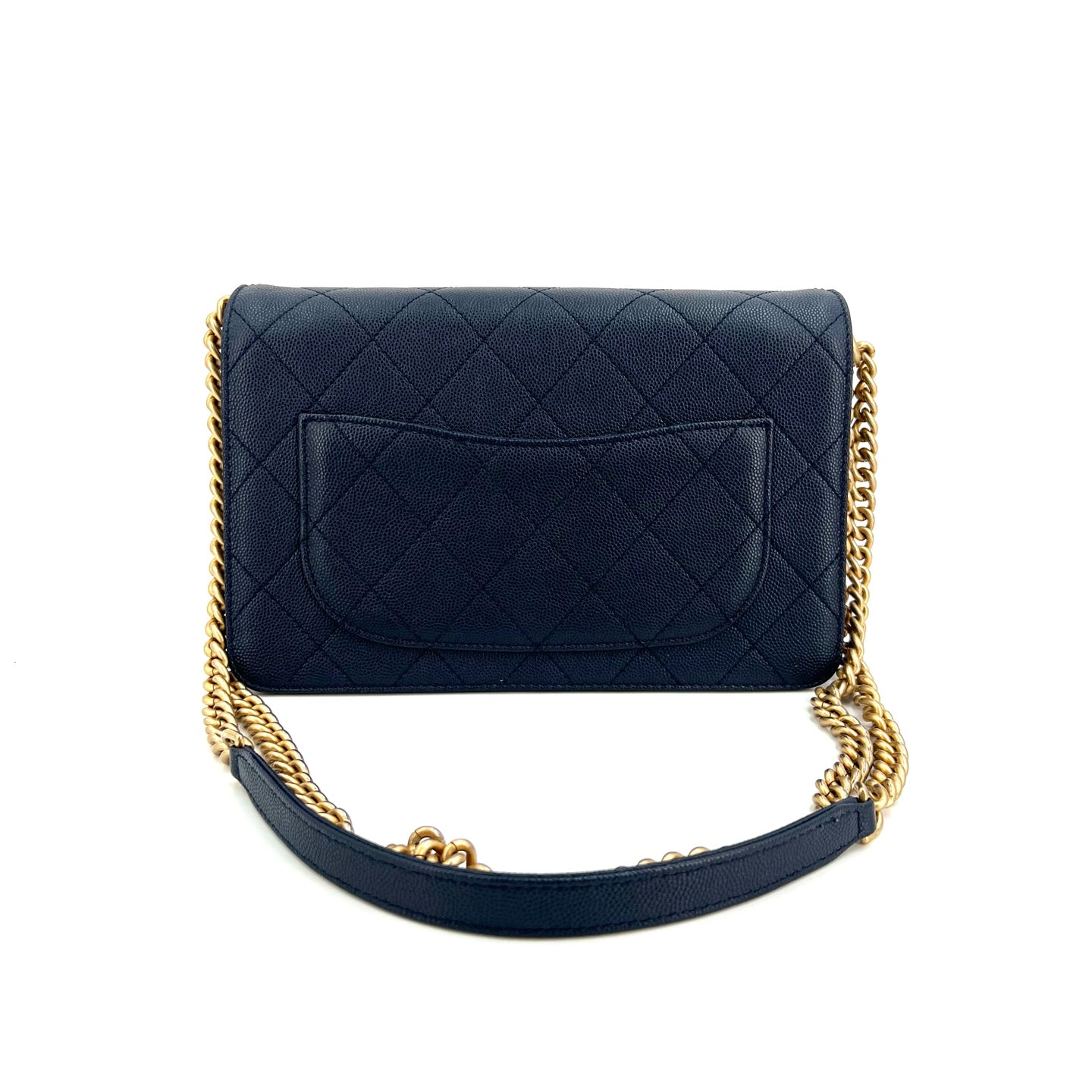 Chanel - Other - Leather - Blue - (medium)