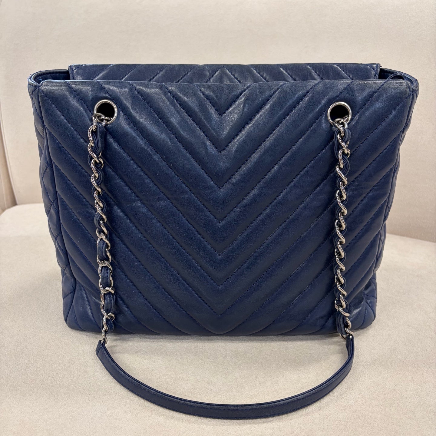 Chanel - Other - Leather - Blue - (medium)