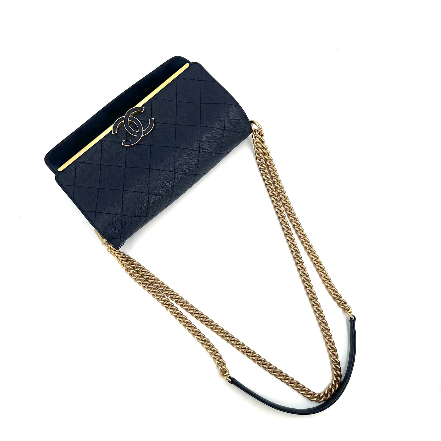 Chanel - Other - Leather - Blue - (medium)
