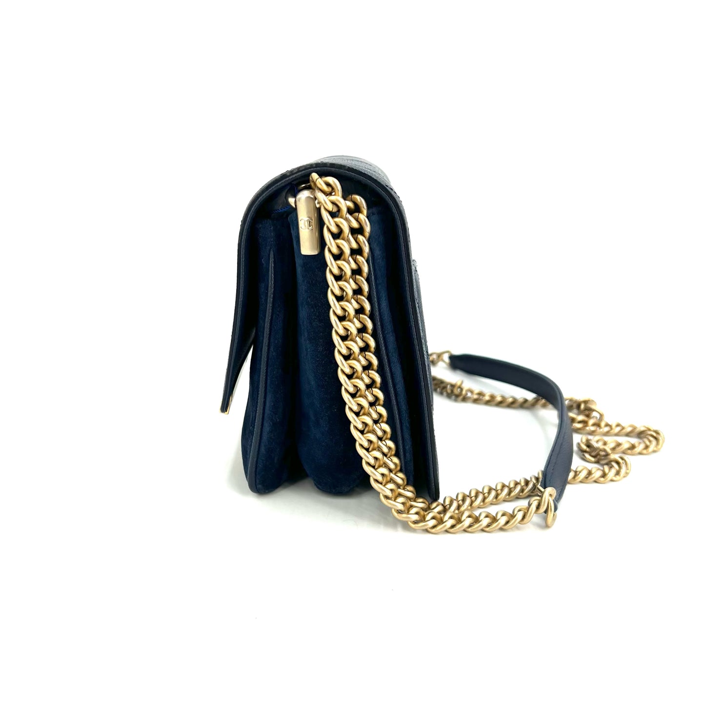 Chanel - Other - Leather - Blue - (medium)