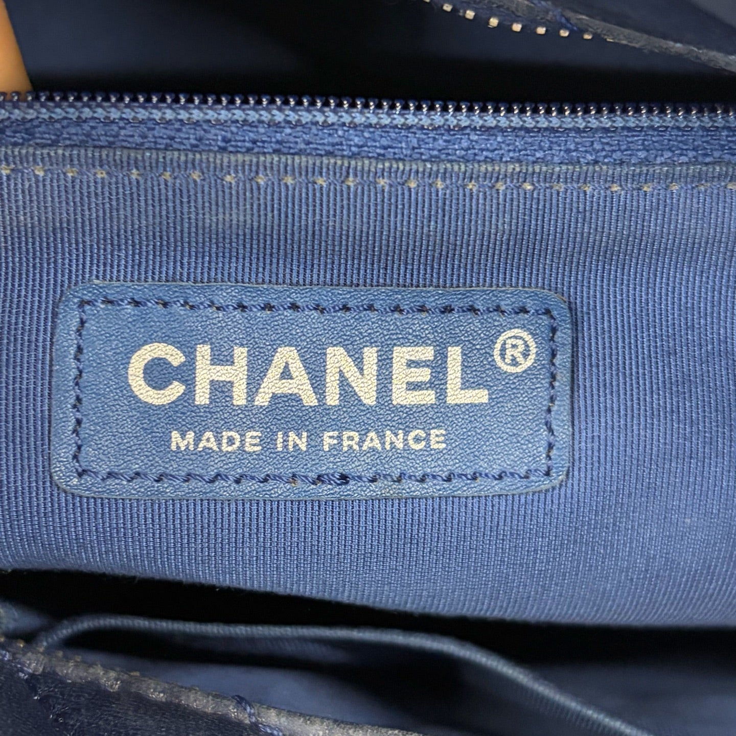 Chanel - Other - Leather - Blue - (medium)
