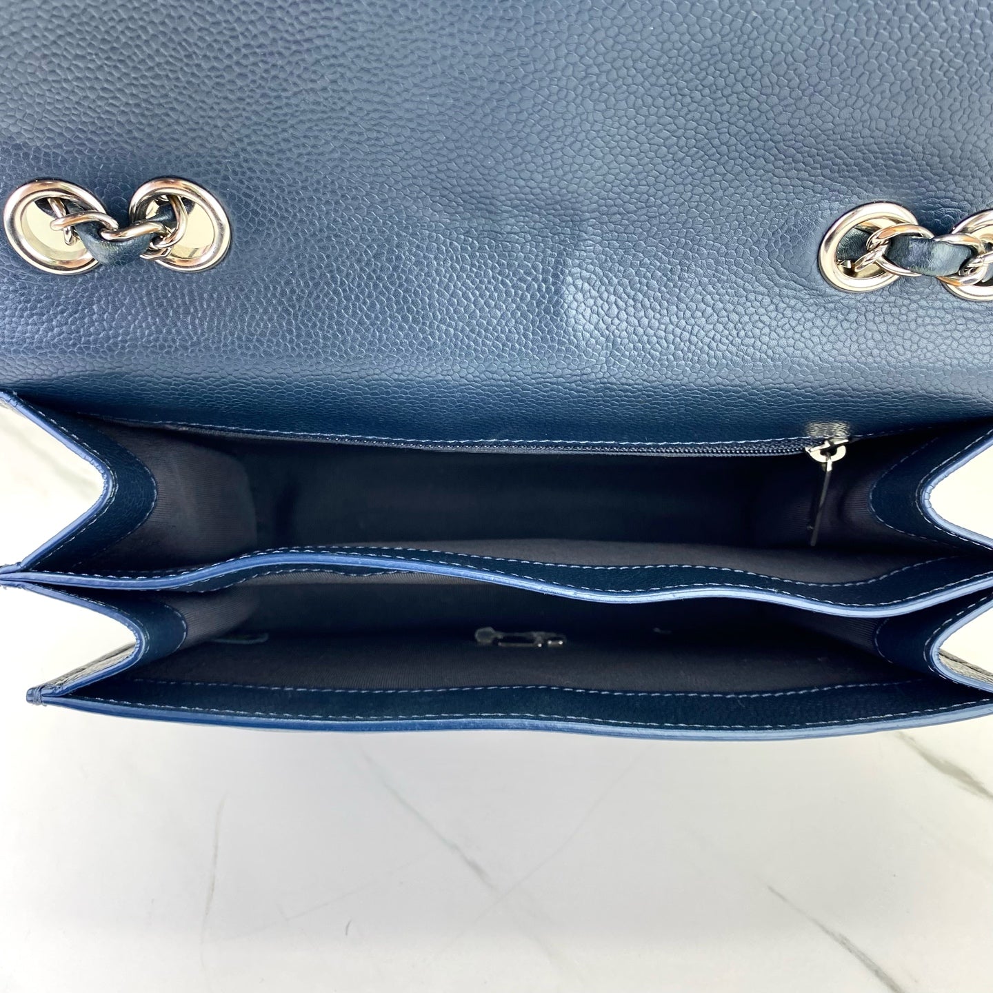 Chanel - Other - Leather - Blue - (medium)