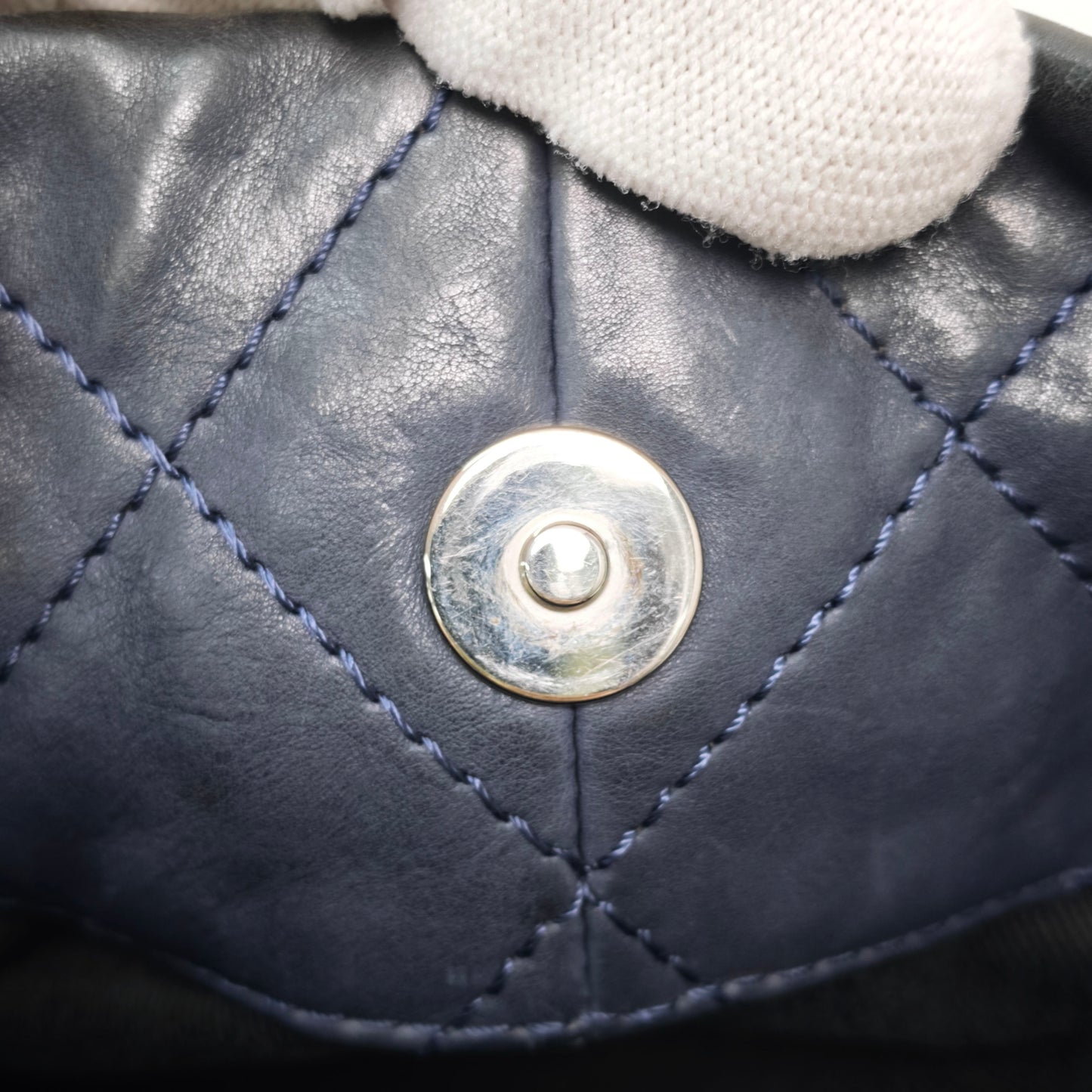 Chanel - Other - Leather - Blue - (medium)